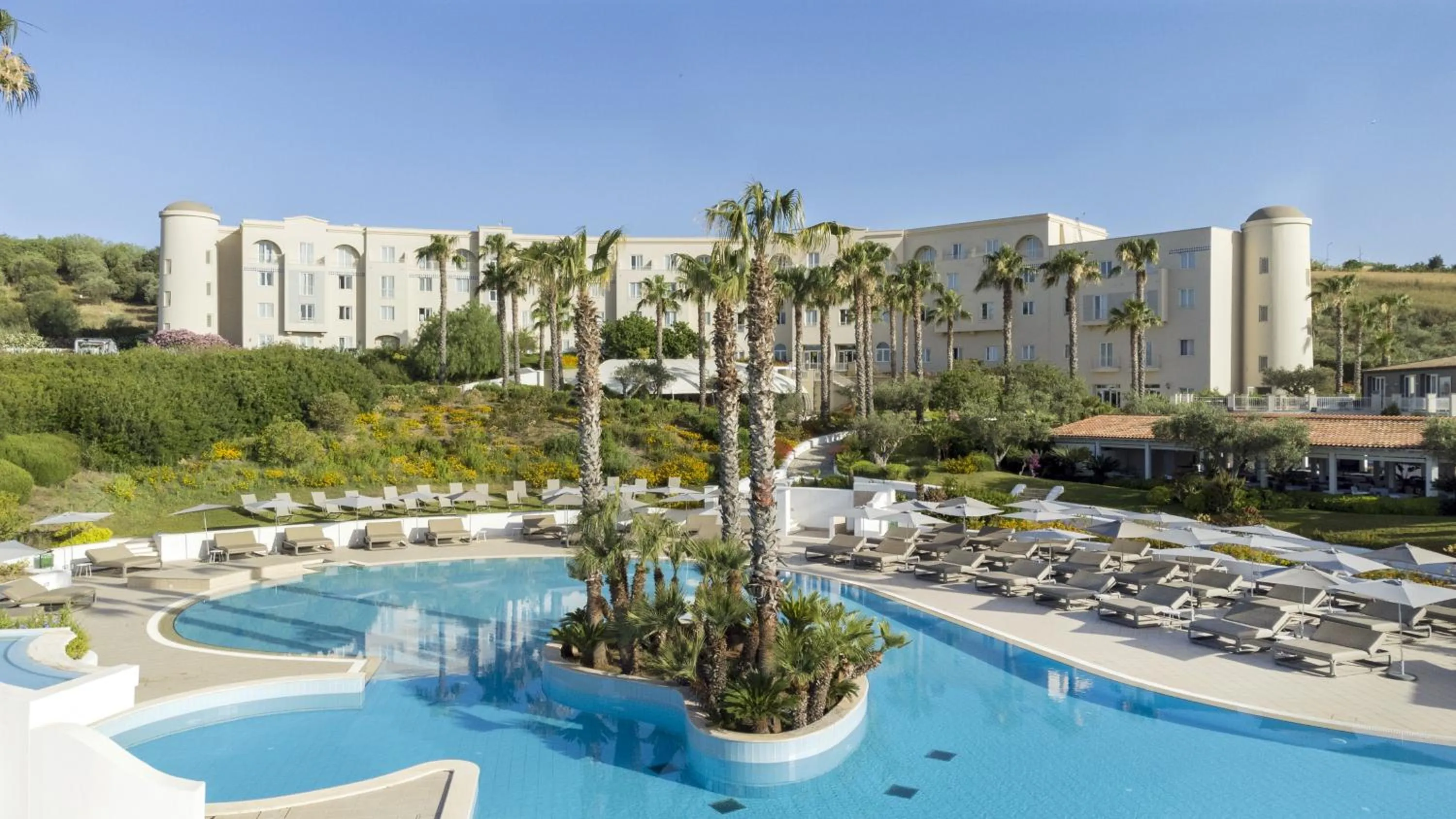 Swimming pool in Mangia's Selinunte Resort