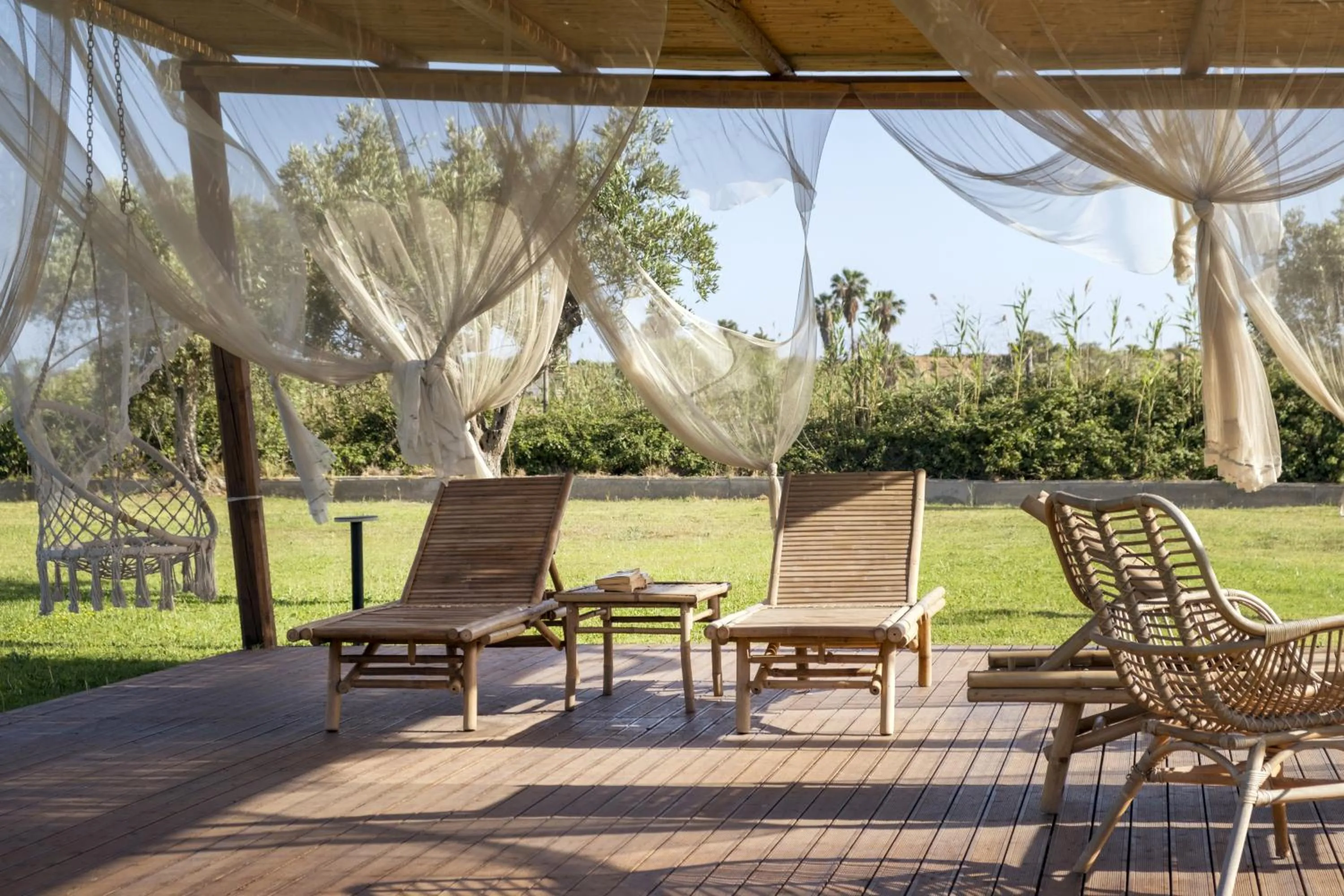 Garden in Mangia's Selinunte Resort