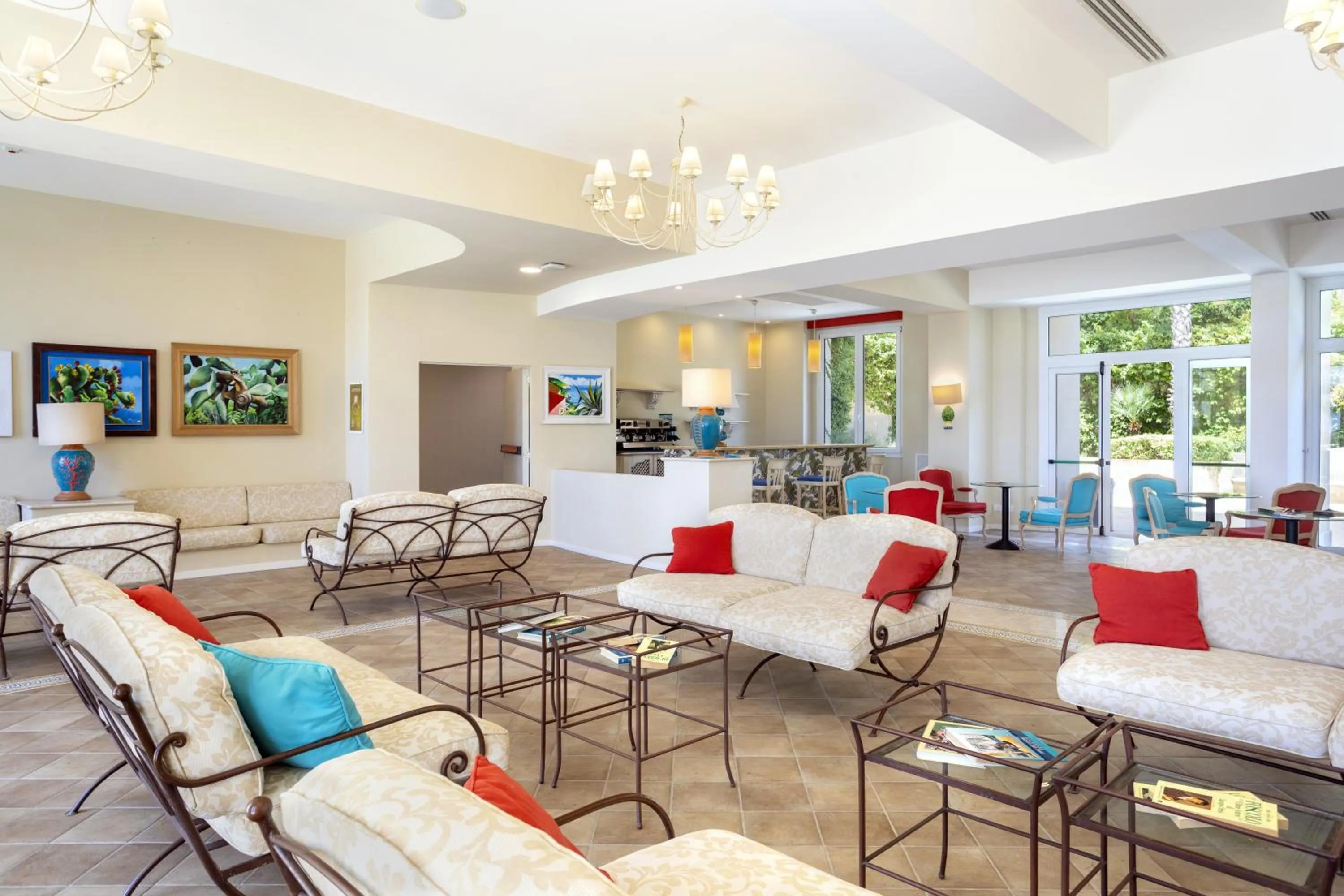Lobby or reception in Mangia's Selinunte Resort