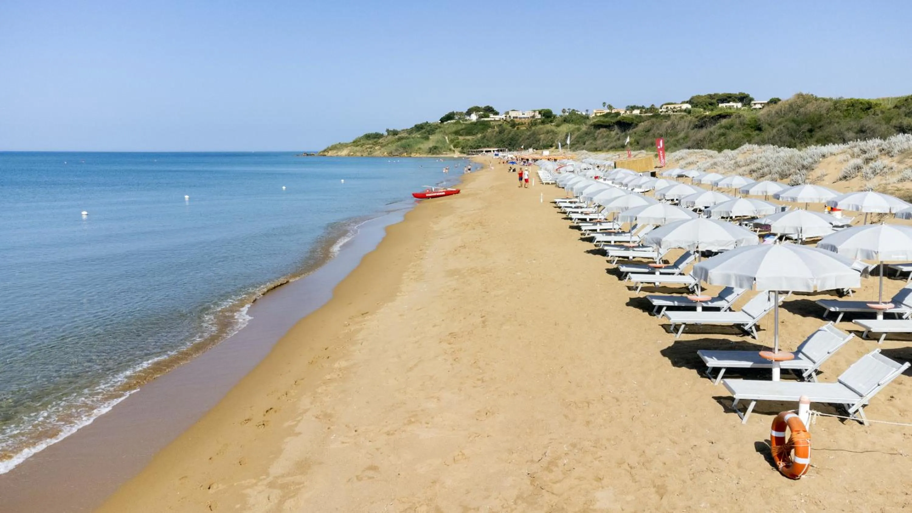 Beach in Mangia's Selinunte Resort