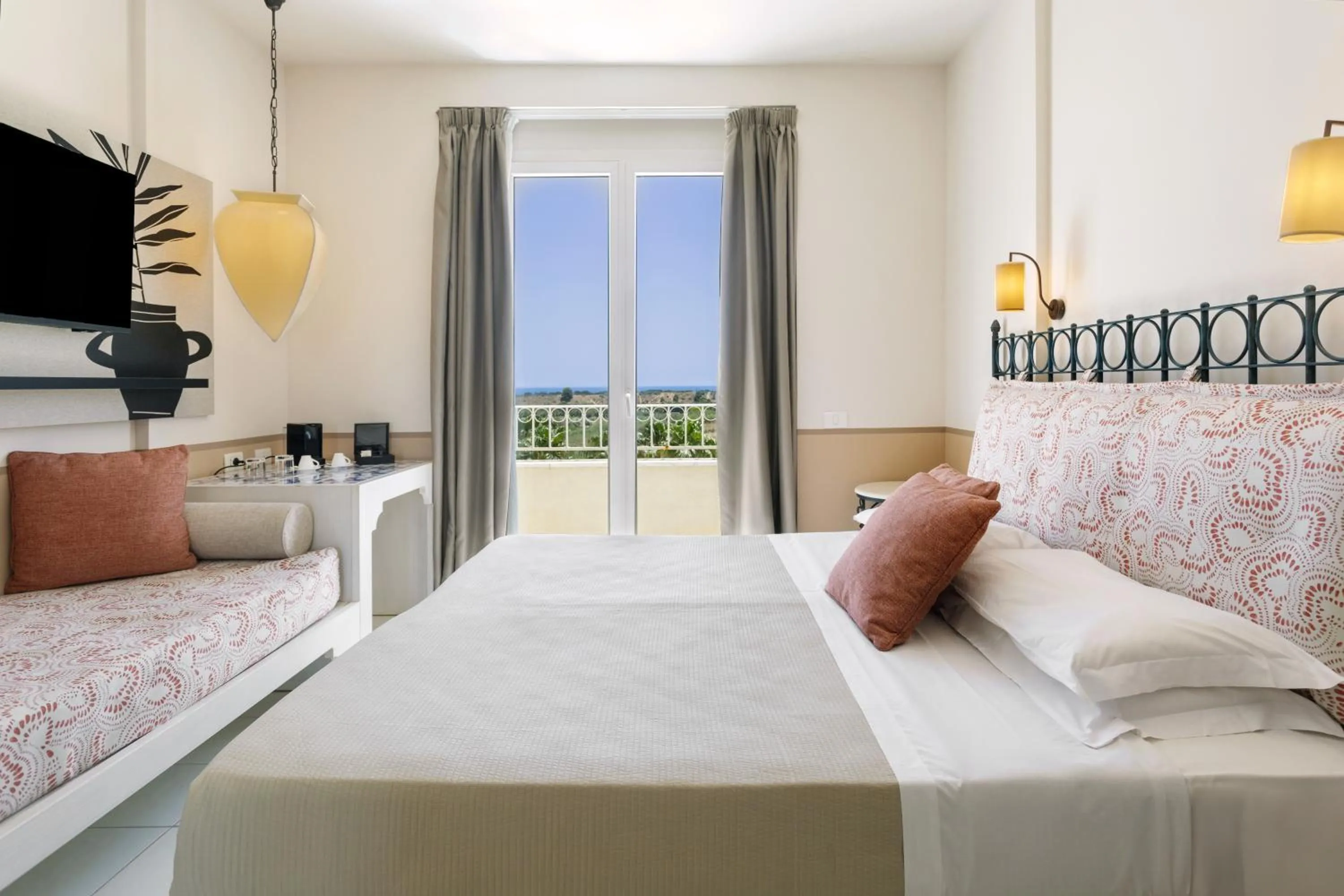 Bed in Mangia's Selinunte Resort