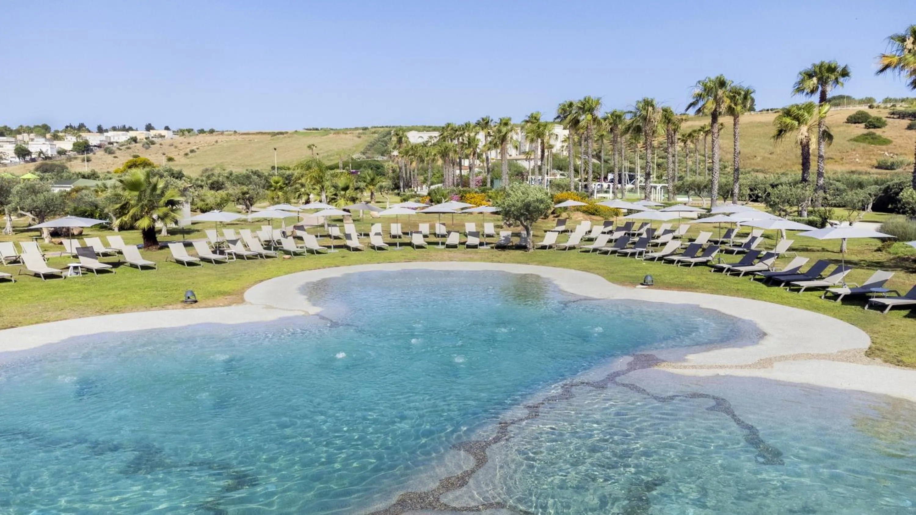 Swimming pool in Mangia's Selinunte Resort