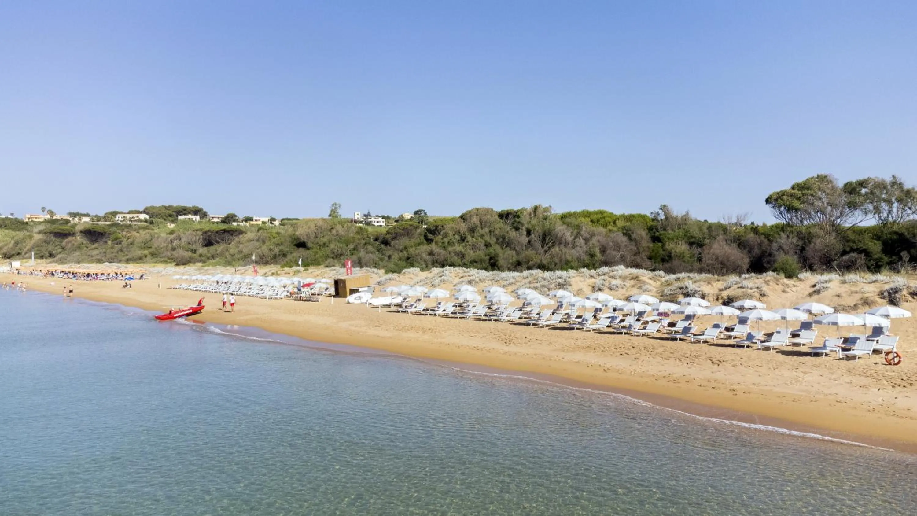 Beach in Mangia's Selinunte Resort