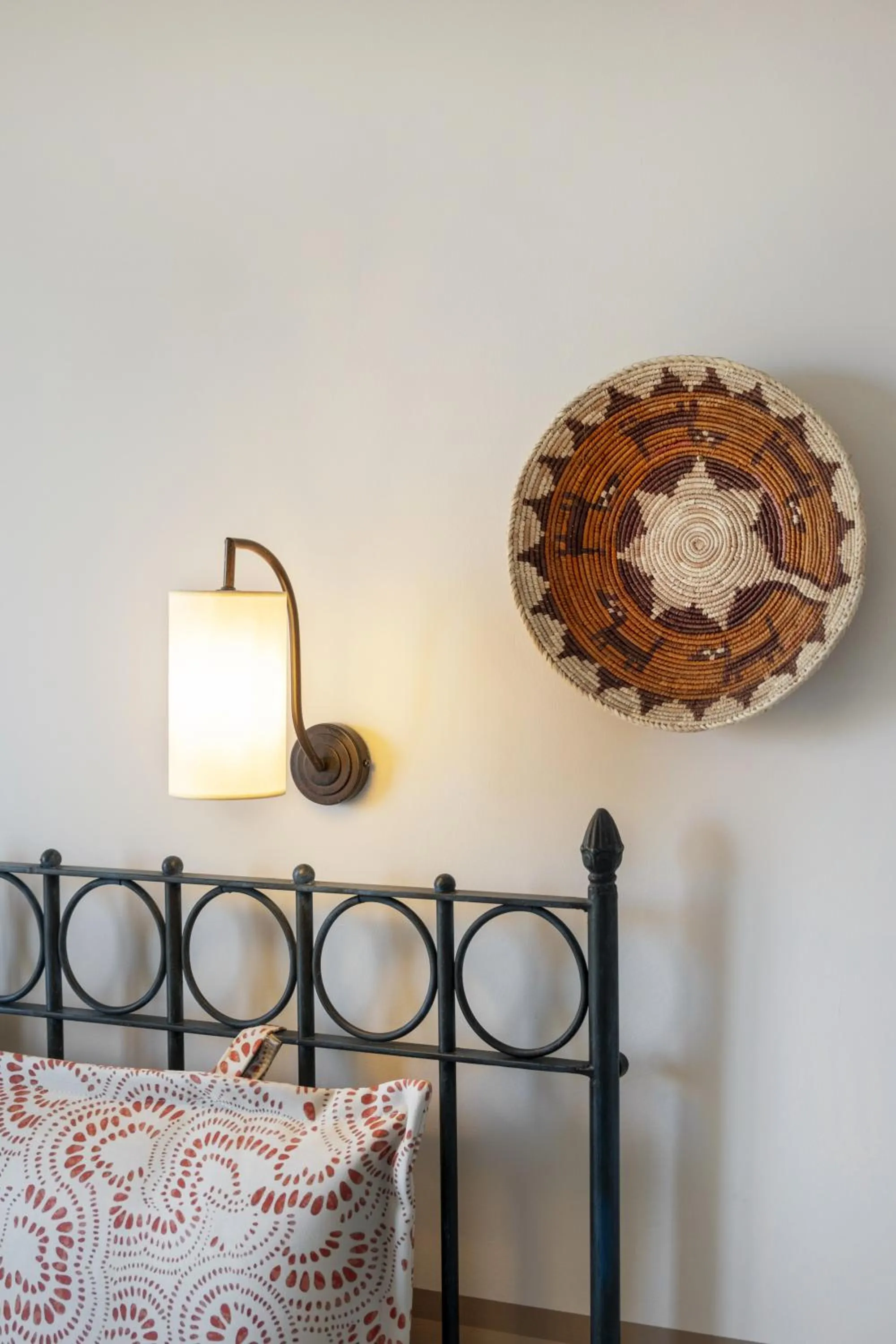 Decorative detail, Bed in Mangia's Selinunte Resort