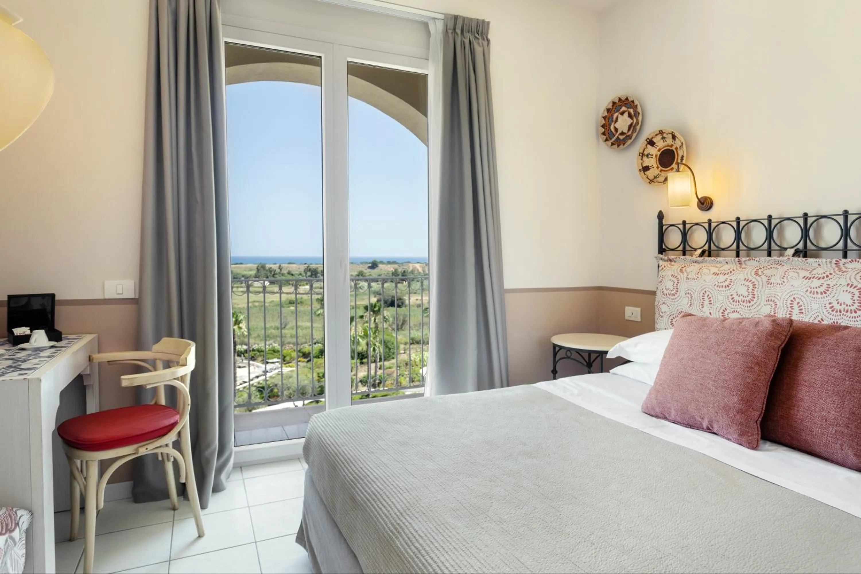 Bedroom, Bed in Mangia's Selinunte Resort