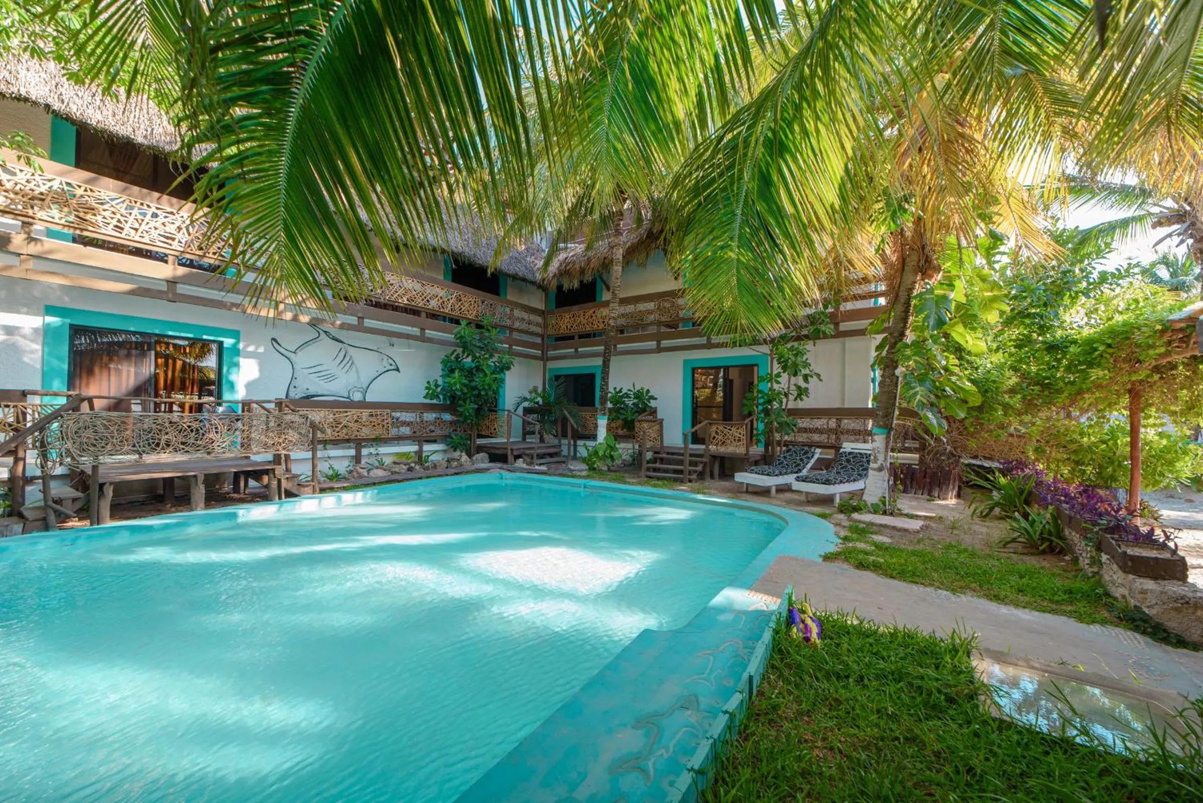 Pool view in Hotel Villas Tiburon Adults Only