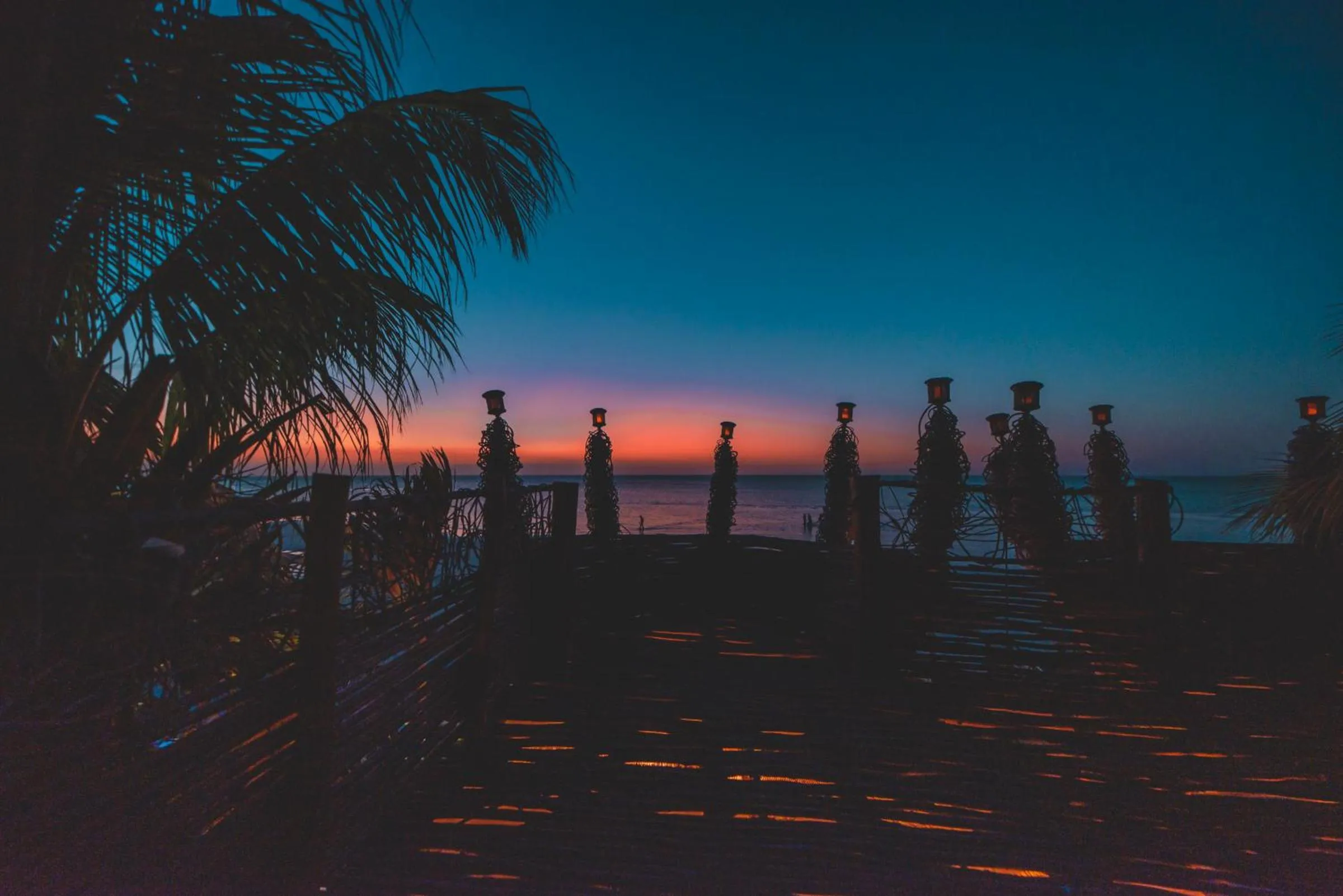 Sunset in Hotel Villas Tiburon Adults Only