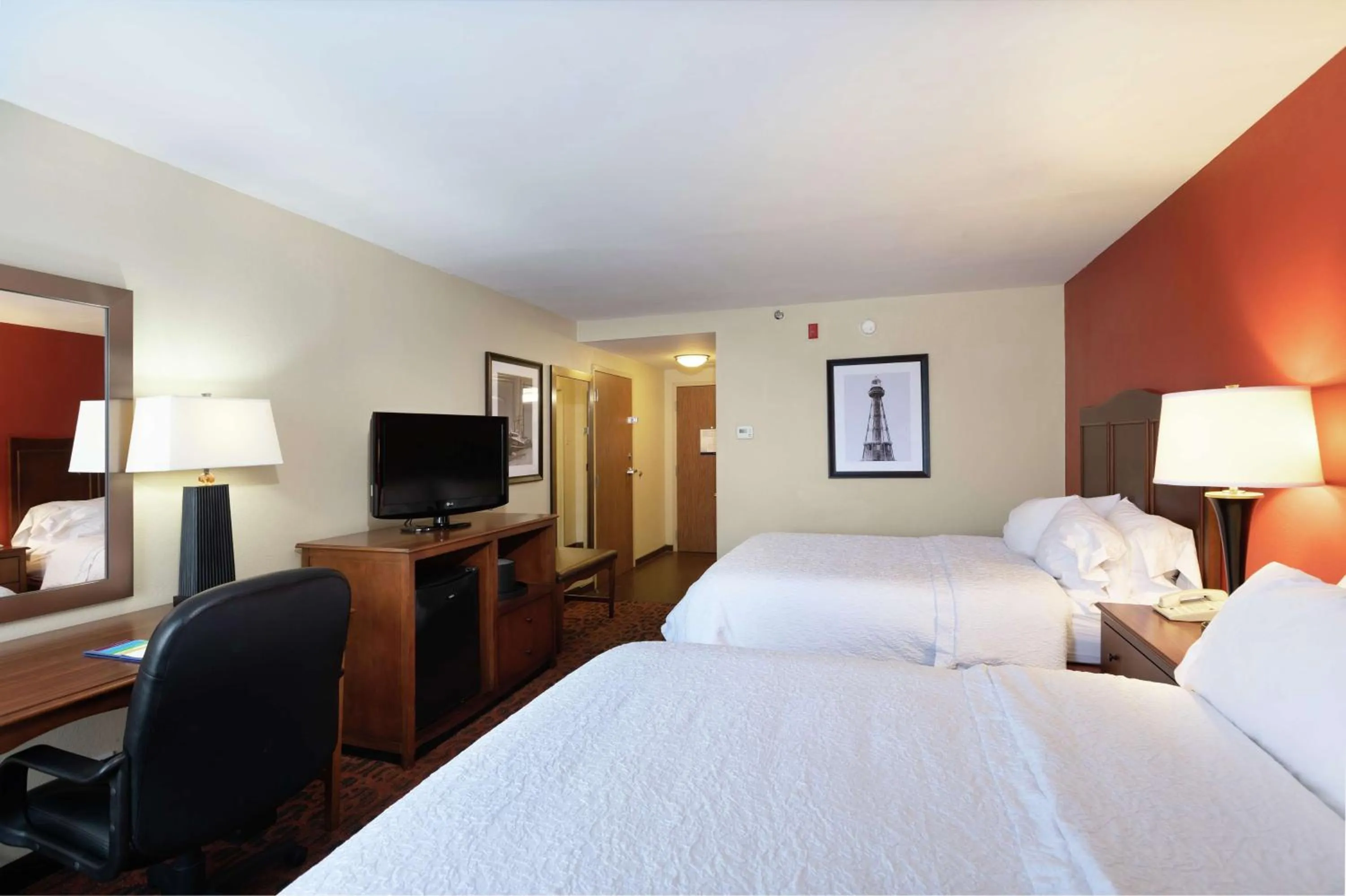 Bedroom, Bed in Hampton Inn Houma