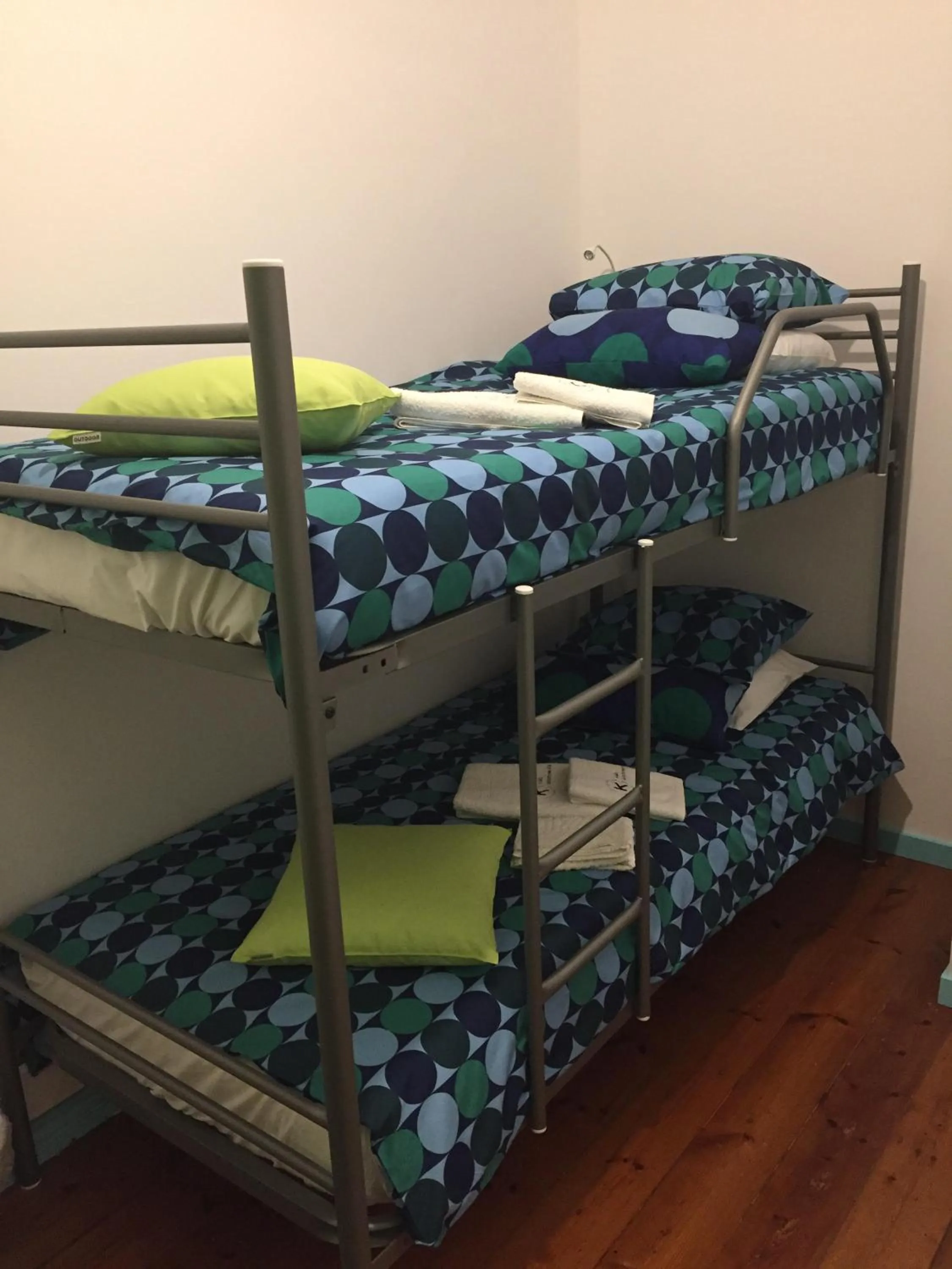 Decorative detail, Bed in C&O Guest House Lisbon