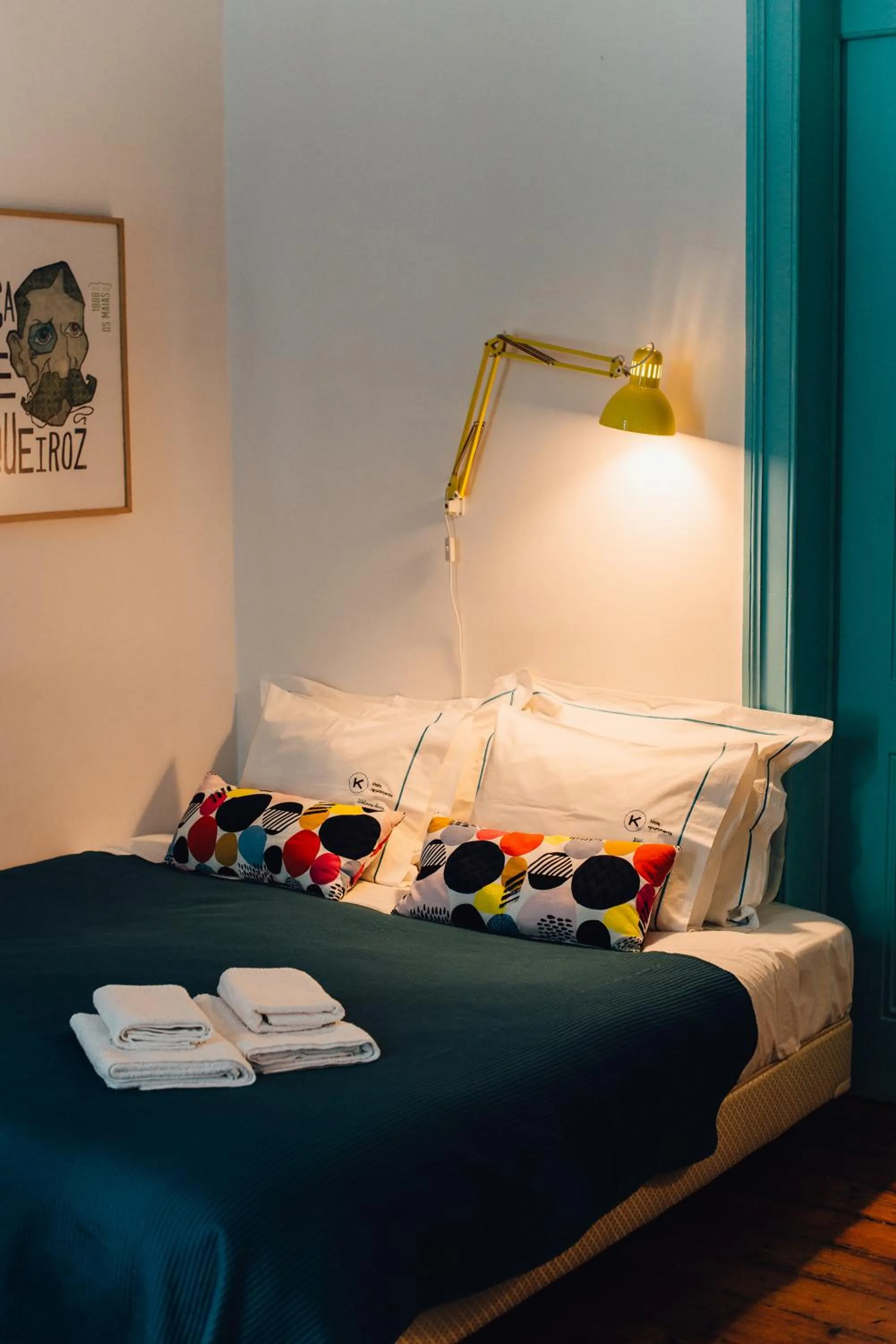 Bed in C&O Guest House Lisbon