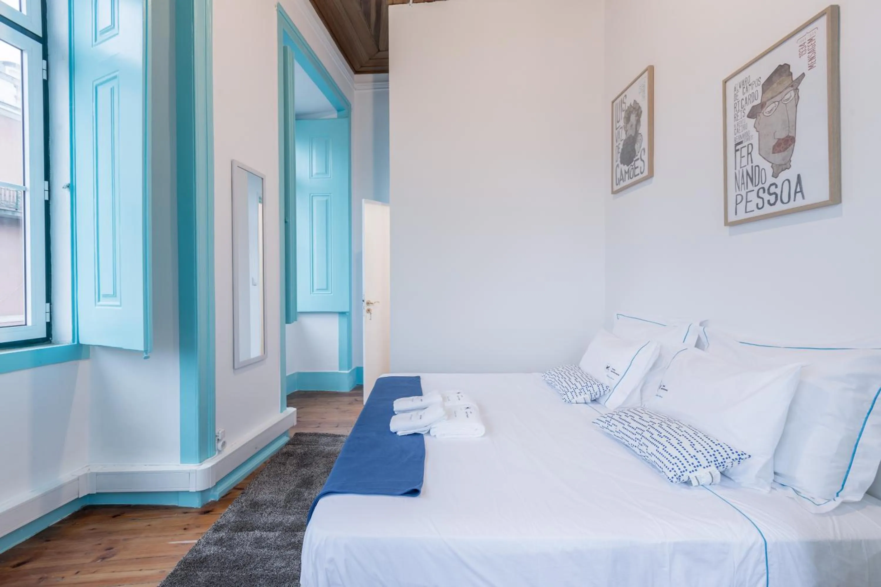 Bed in C&O Guest House Lisbon