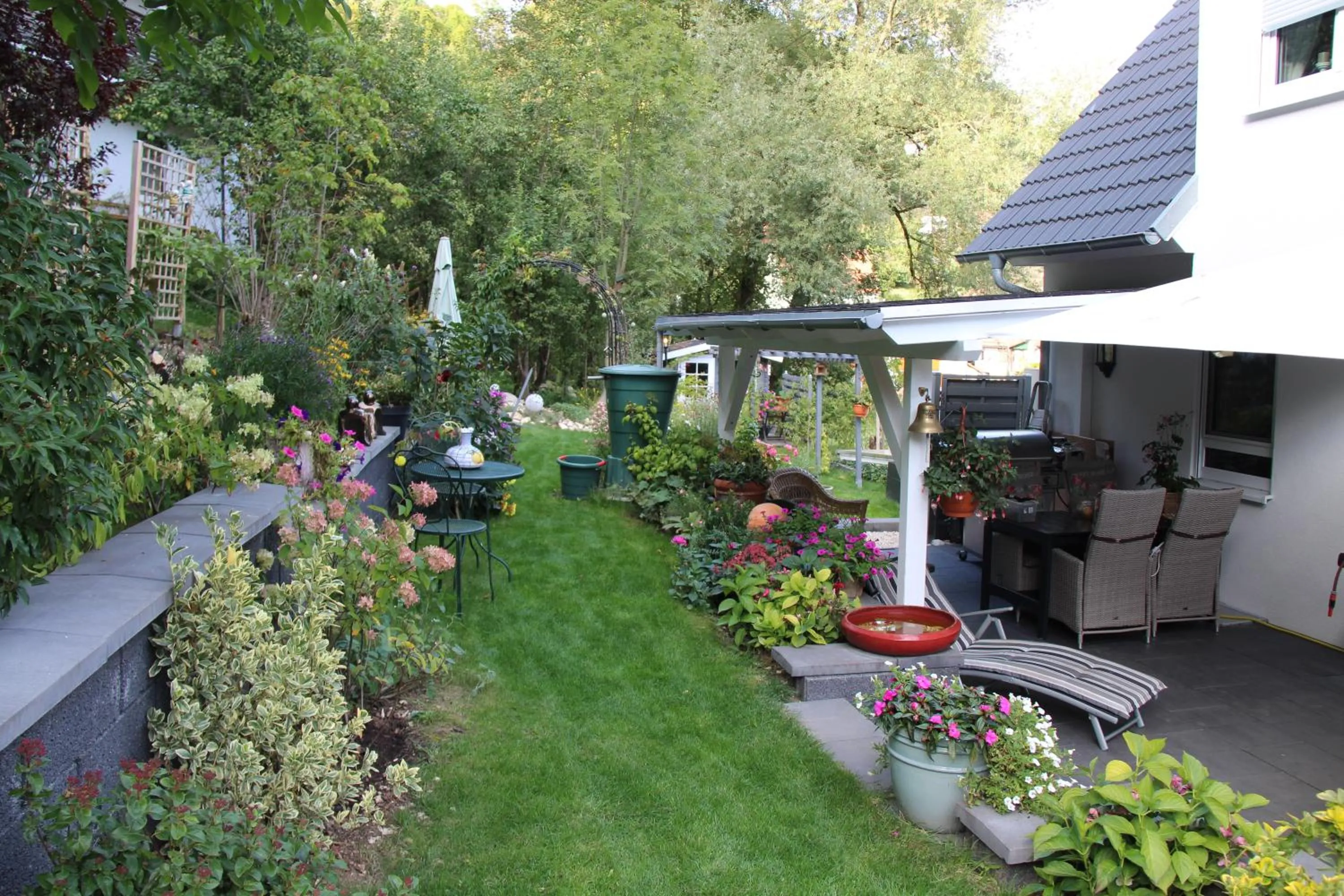 Garden in B&B Arlesbrunnen