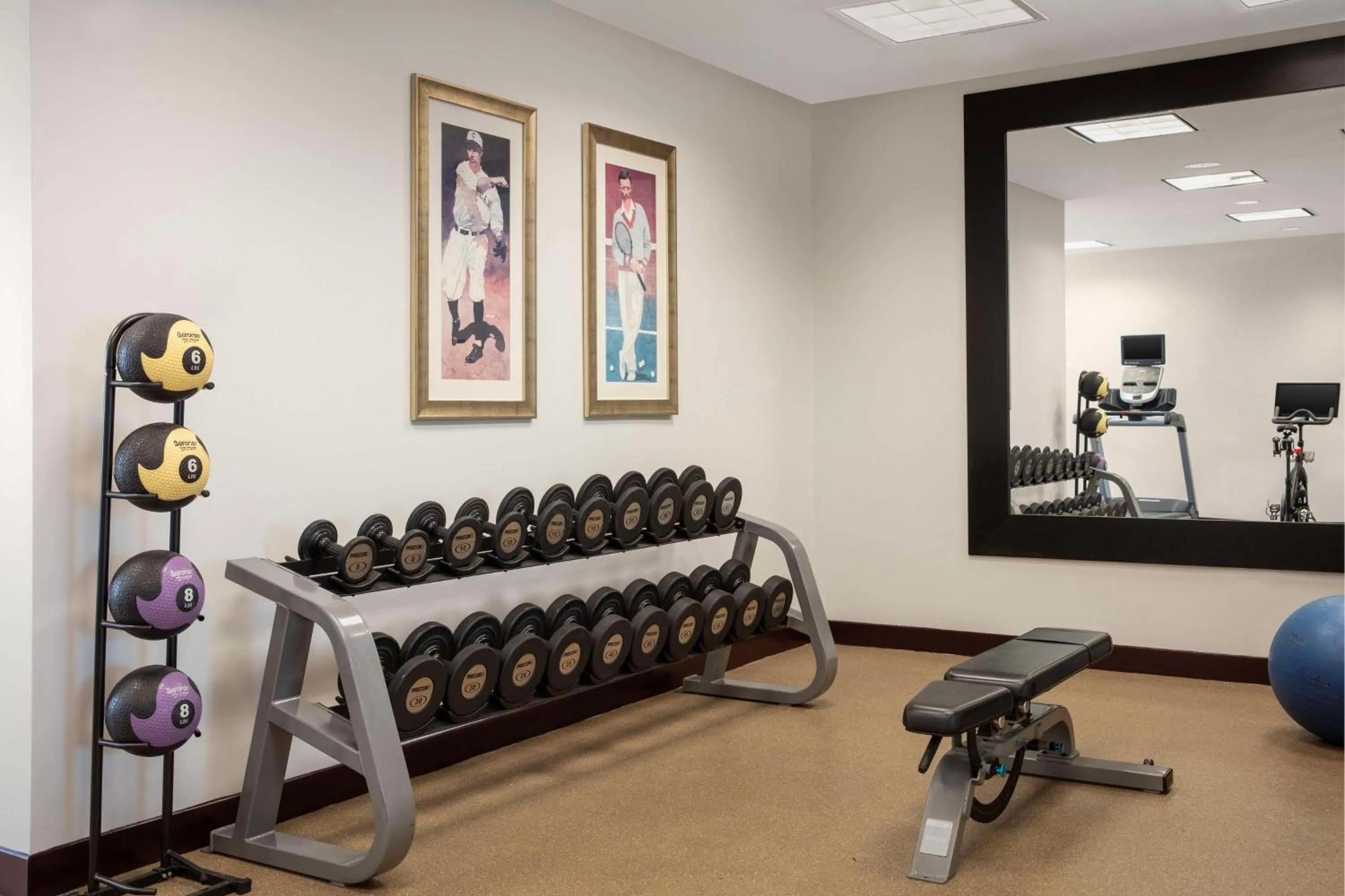 Fitness centre/facilities in Hilton Garden Inn Frisco