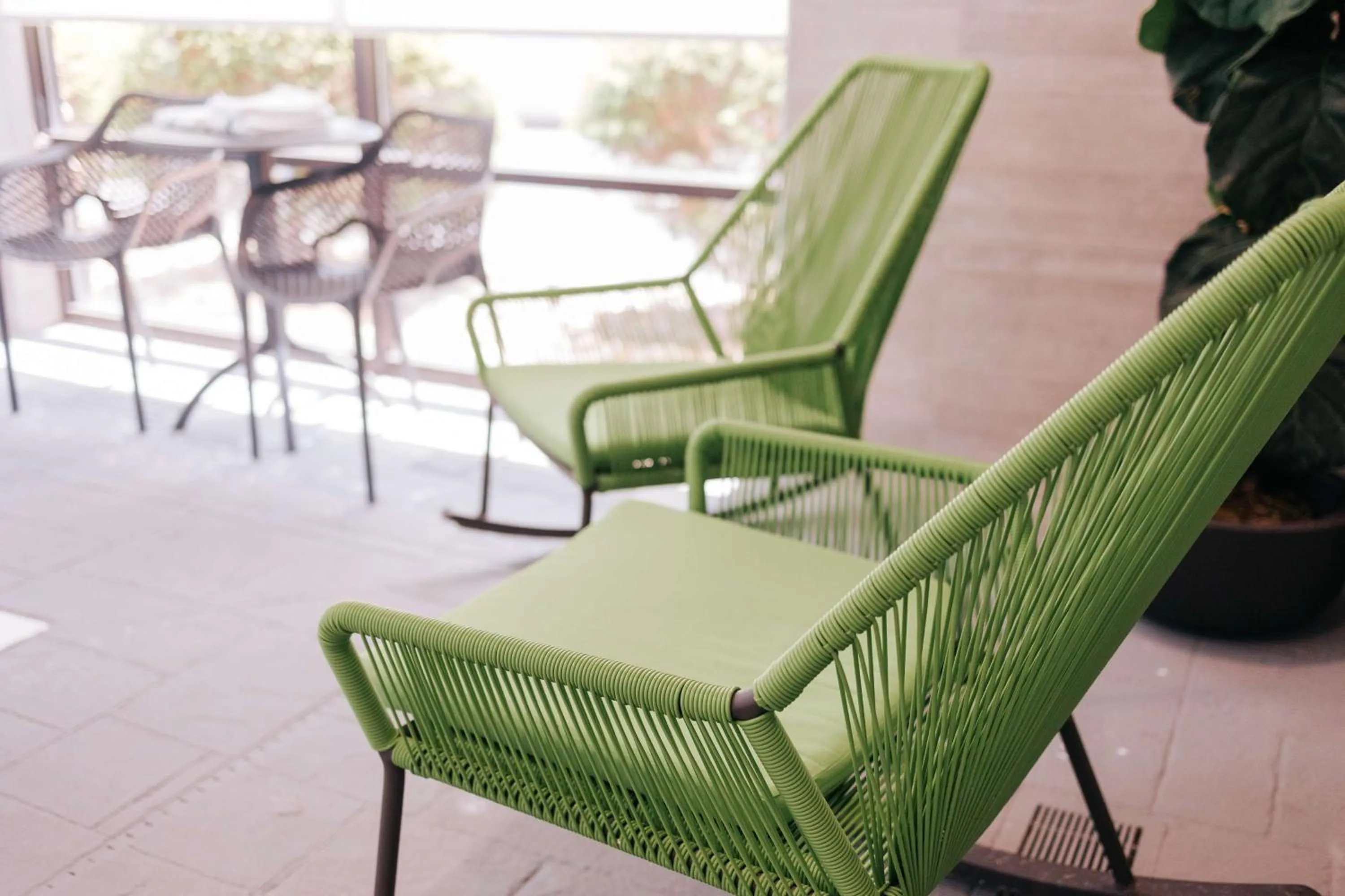 Pool view in Hampton Inn Rehoboth Beach