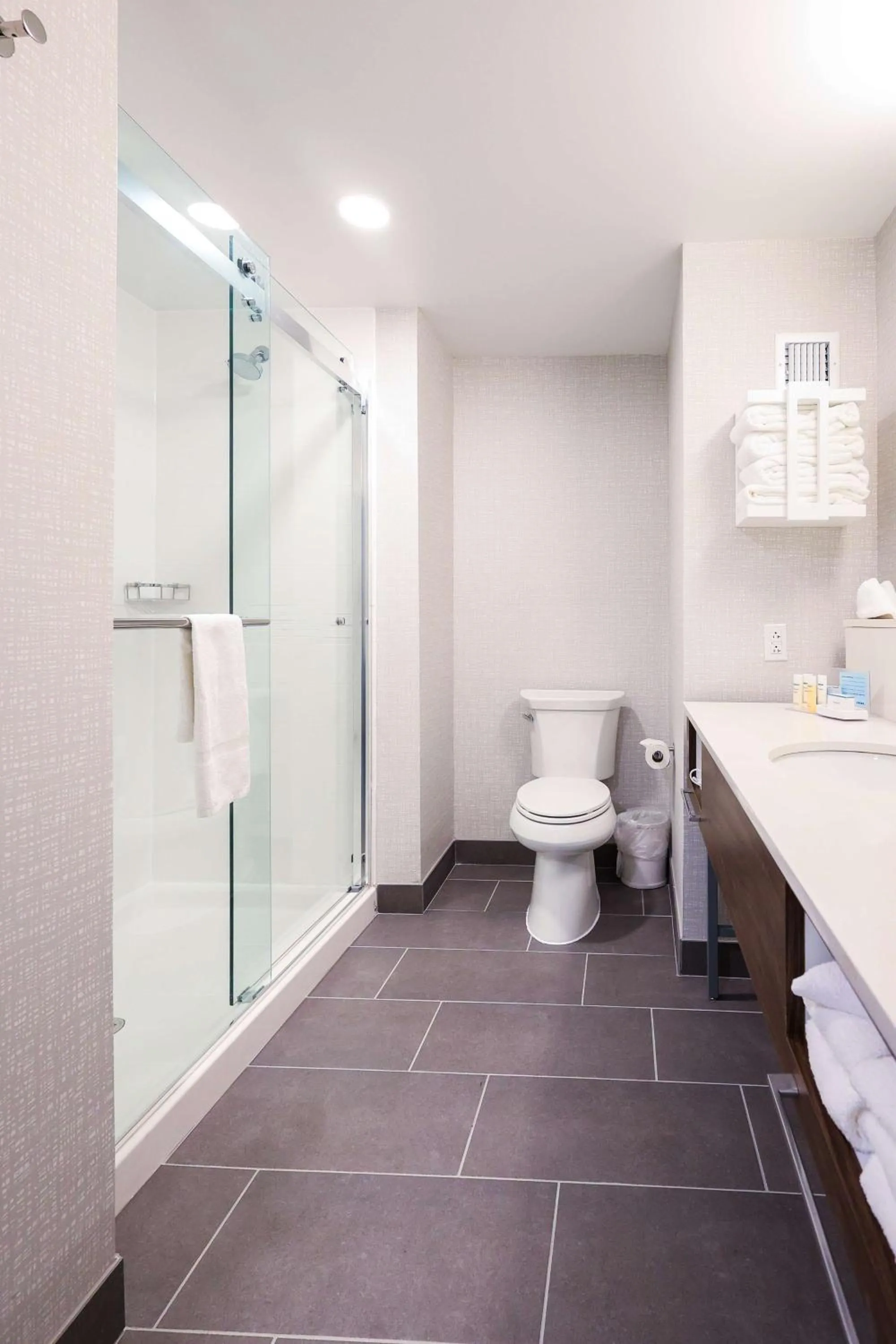 Bathroom in Hampton Inn Rehoboth Beach