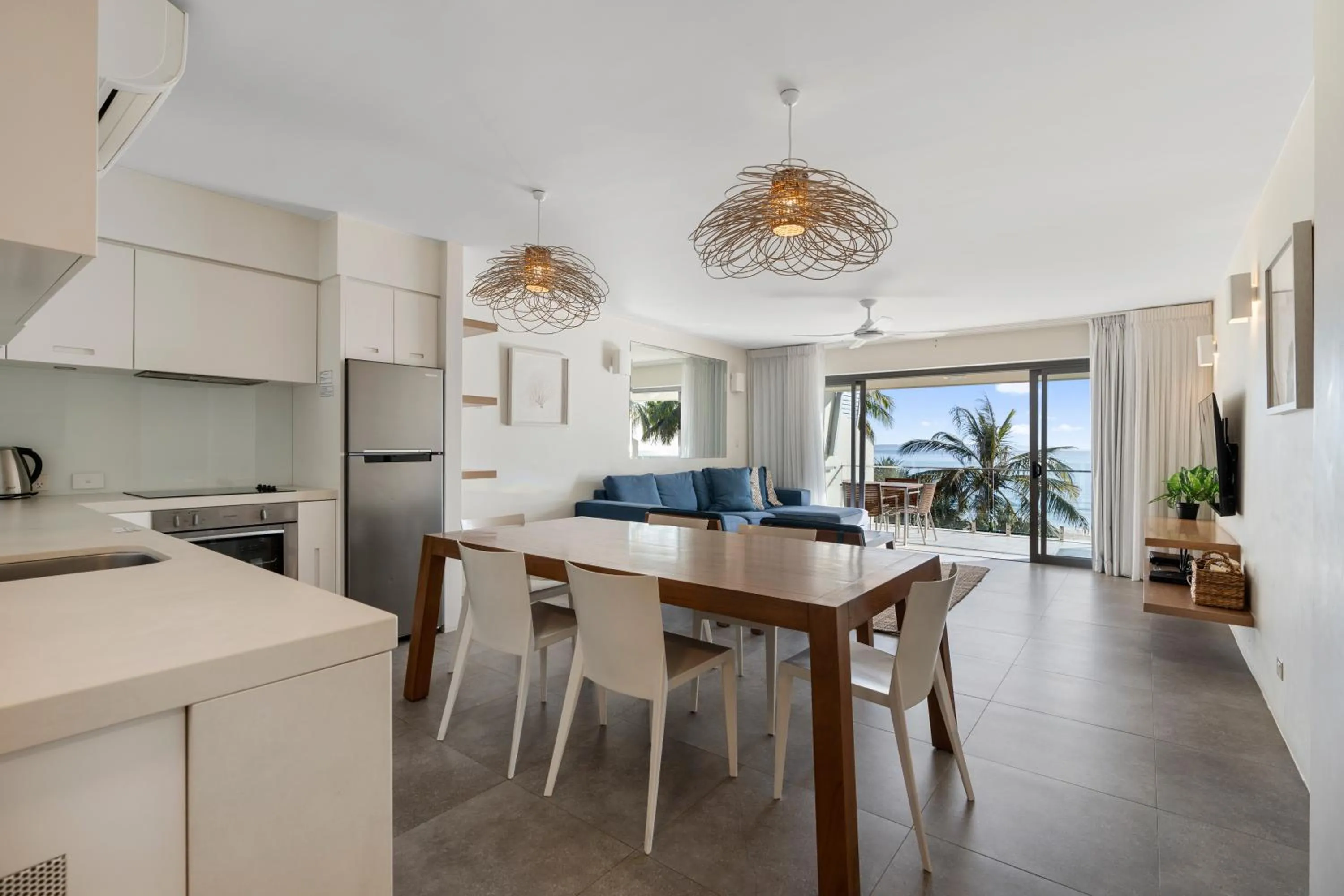 Kitchen or kitchenette in Fairshore Noosa