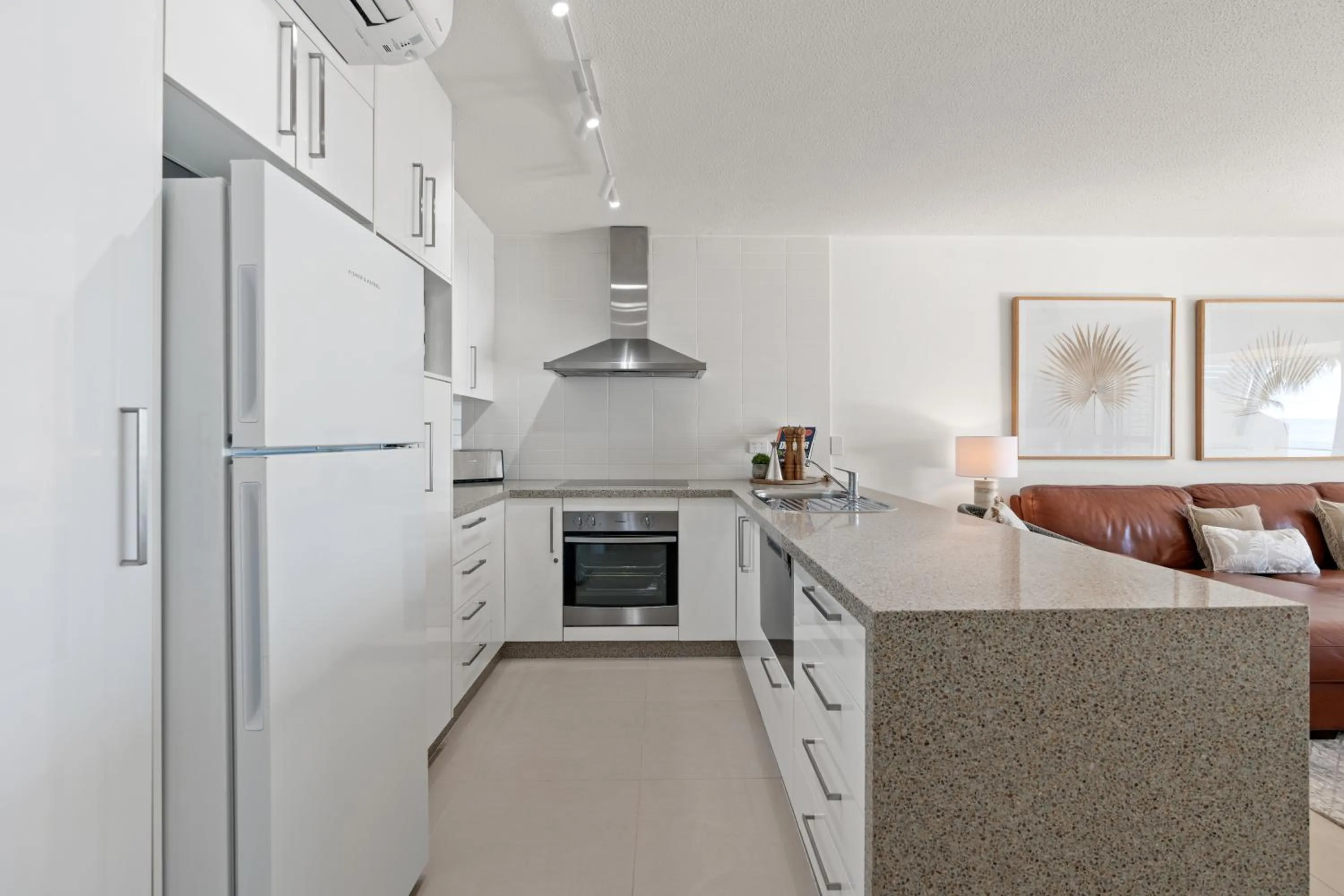 Kitchen or kitchenette in Fairshore Noosa