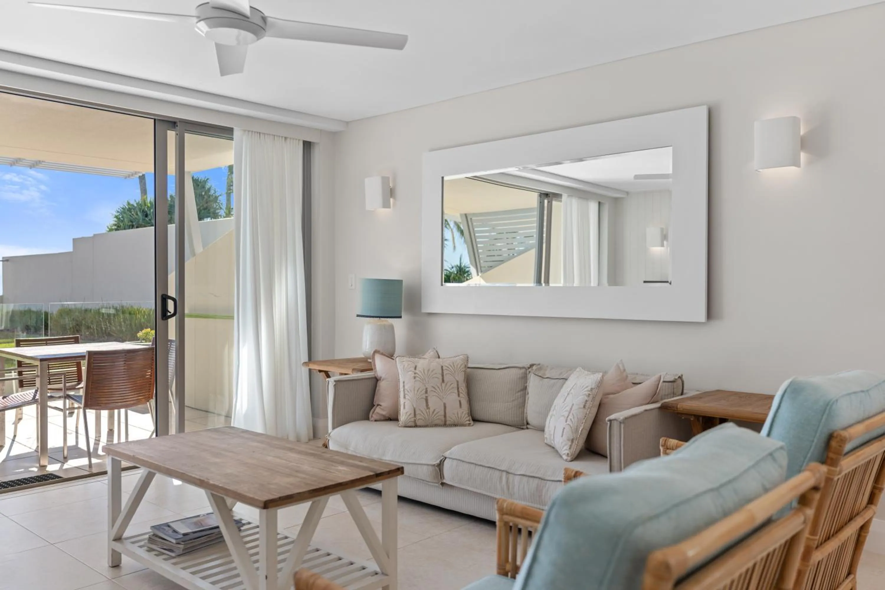 Living room in Fairshore Noosa