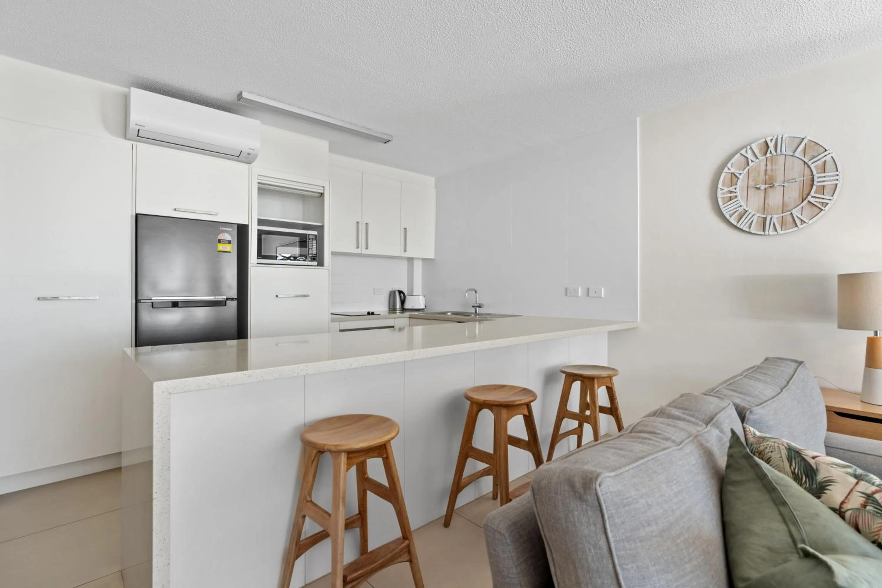 Kitchen or kitchenette in Fairshore Noosa