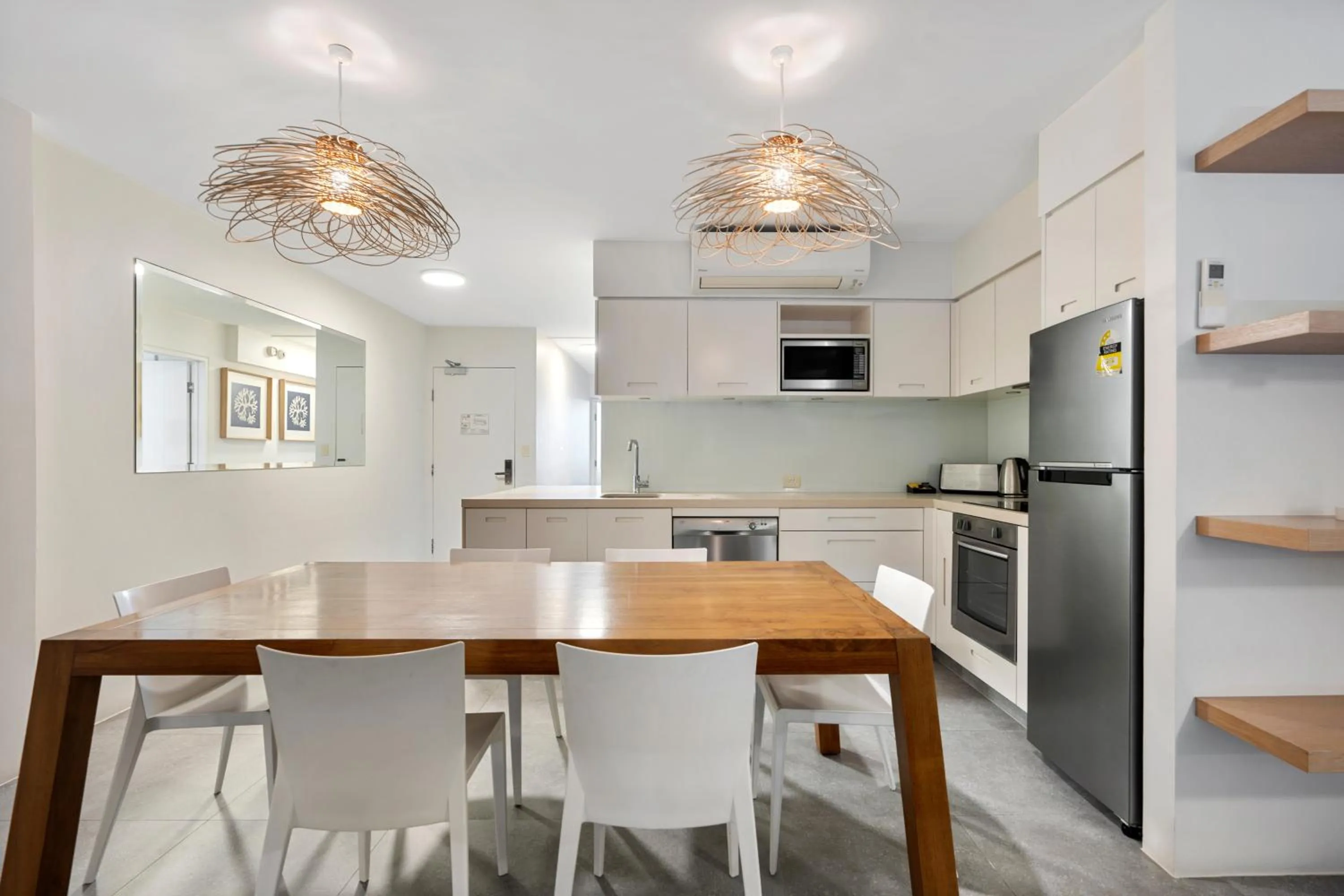Kitchen or kitchenette in Fairshore Noosa