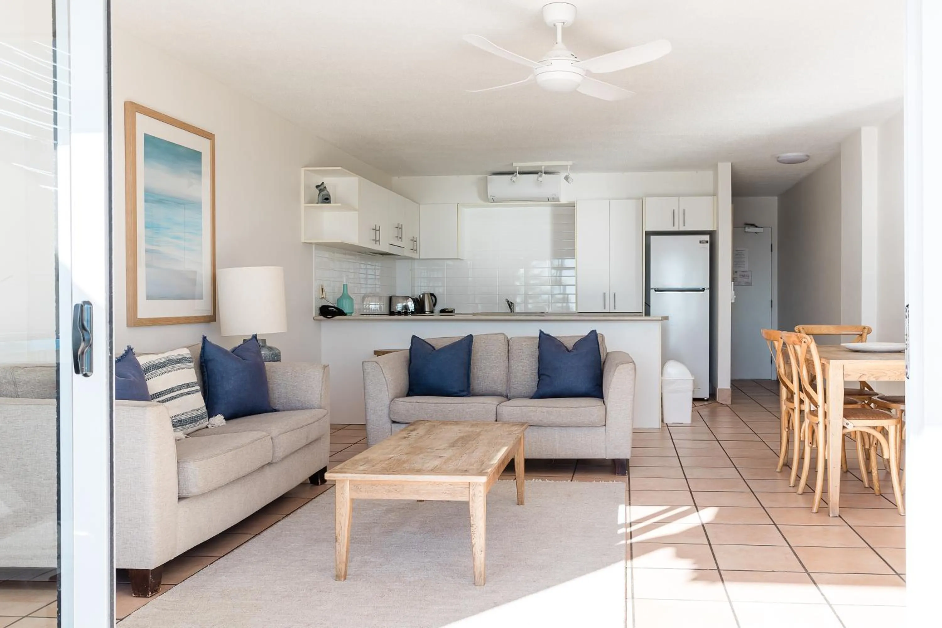 Kitchen or kitchenette in Fairshore Noosa