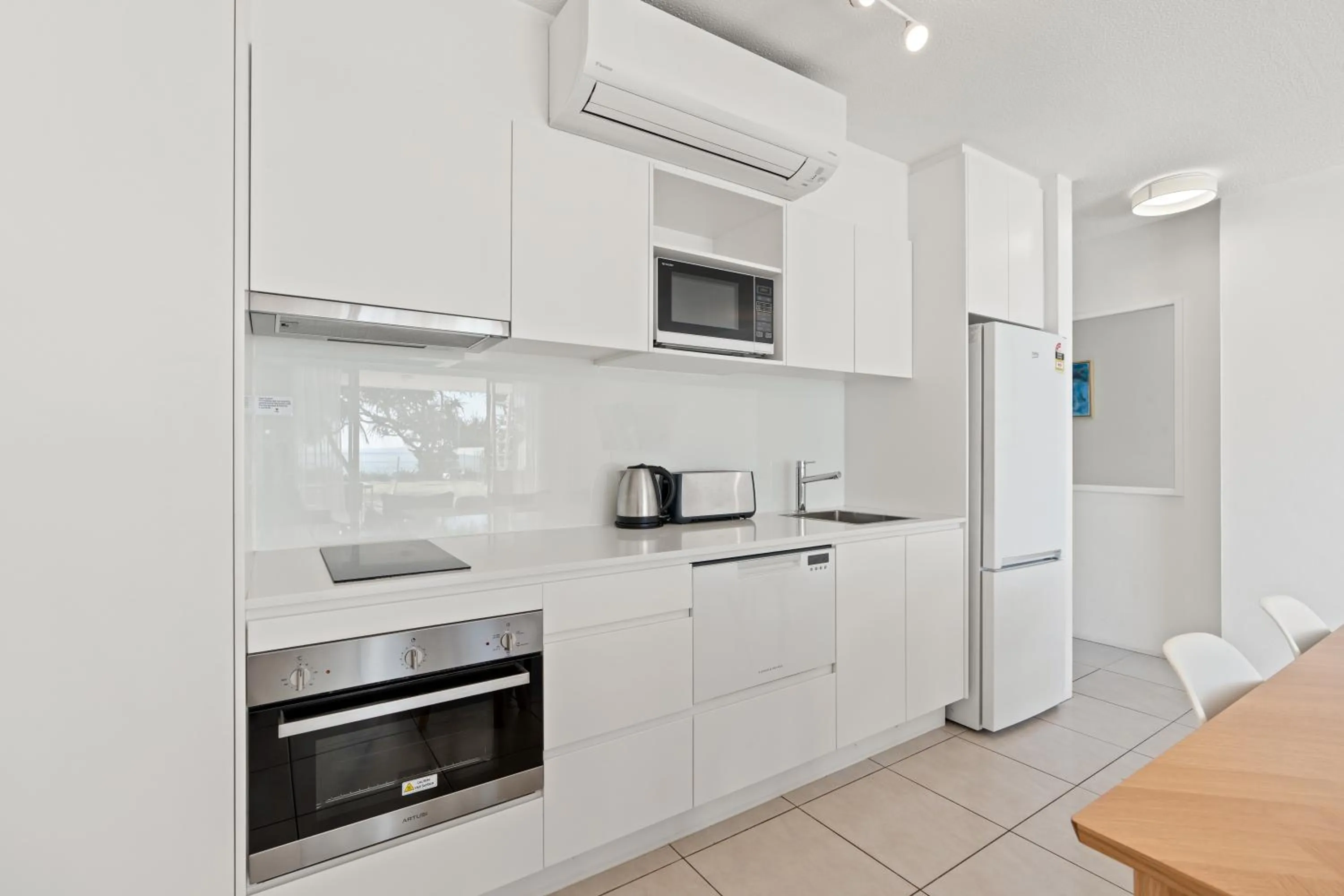 Kitchen or kitchenette in Fairshore Noosa