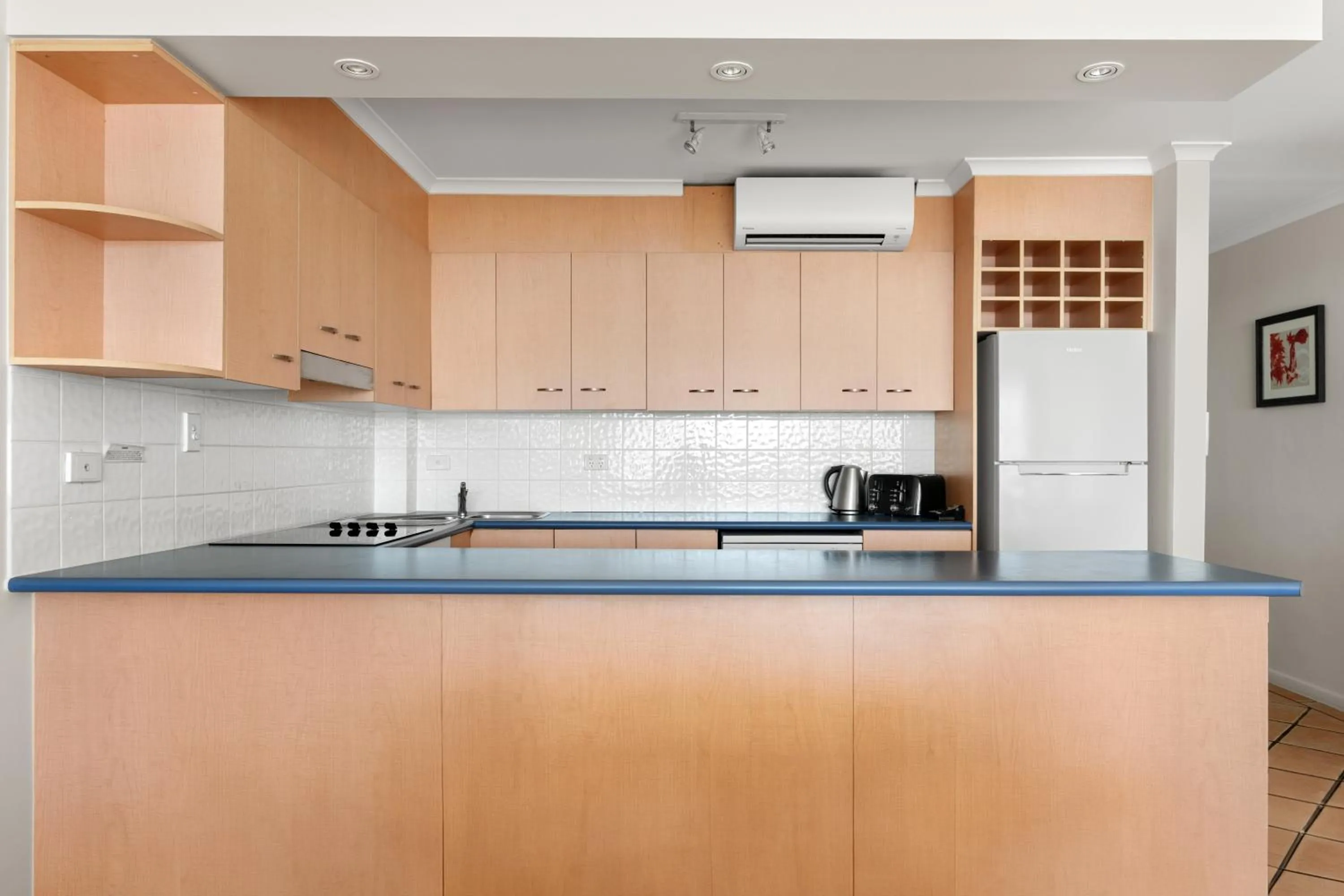 Kitchen or kitchenette in Fairshore Noosa