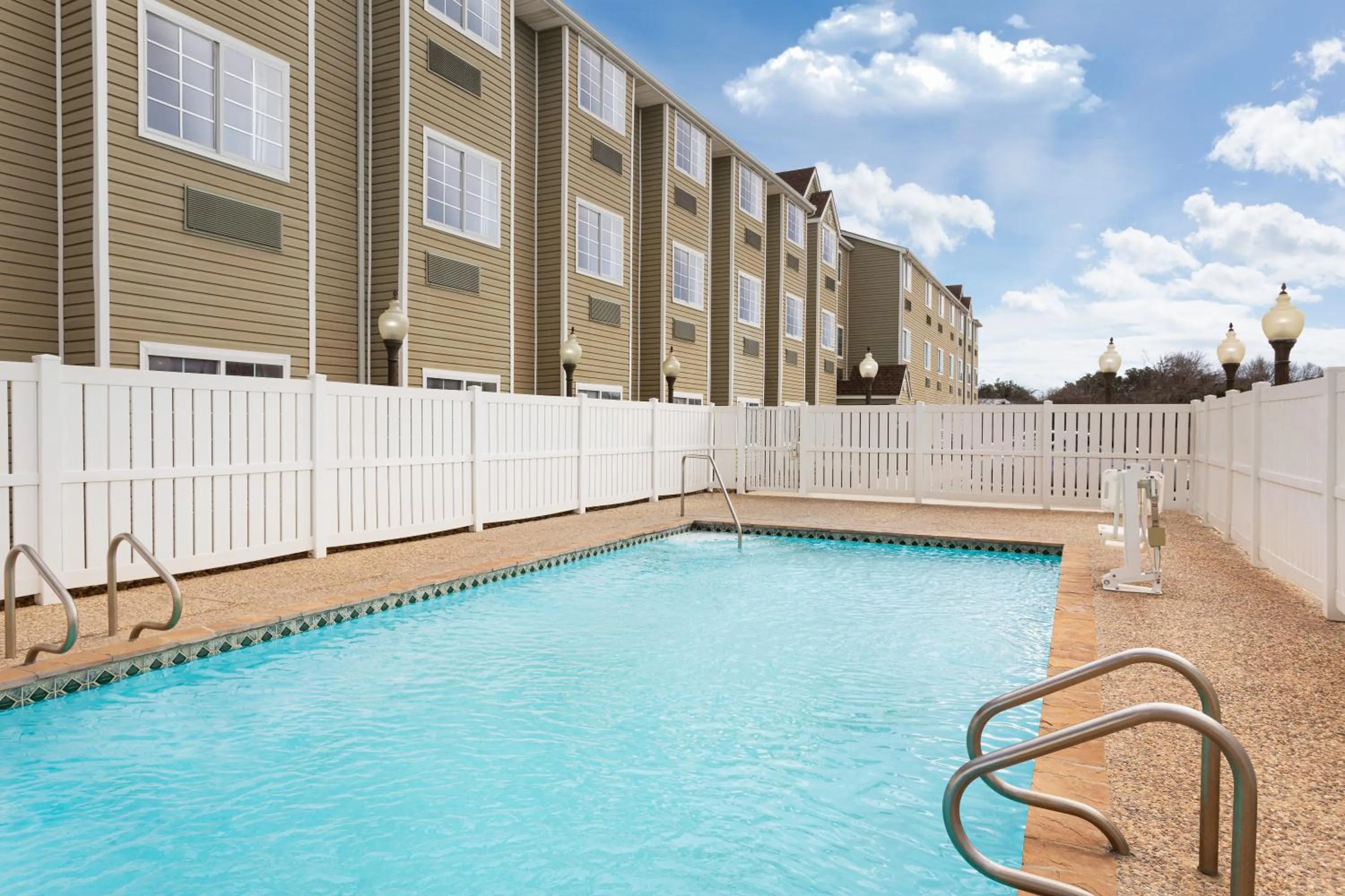 Swimming pool in Super 8 by Wyndham San Antonio Airport North