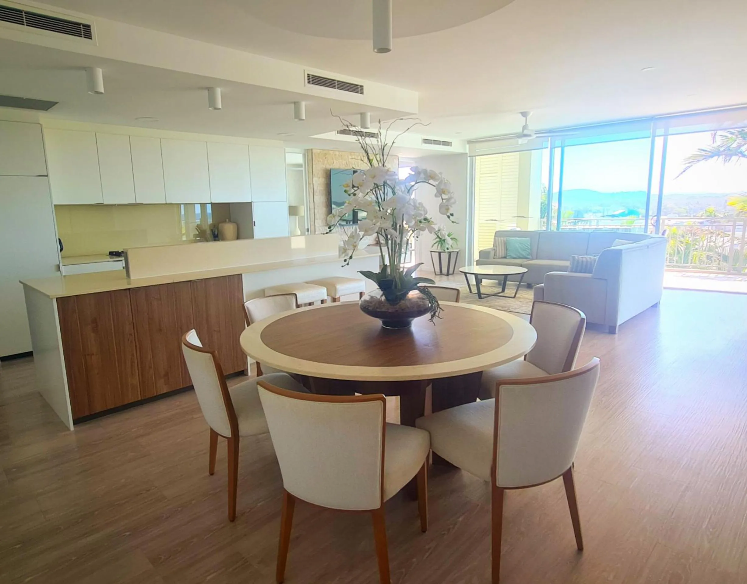 Dining area in The Beach Cabarita