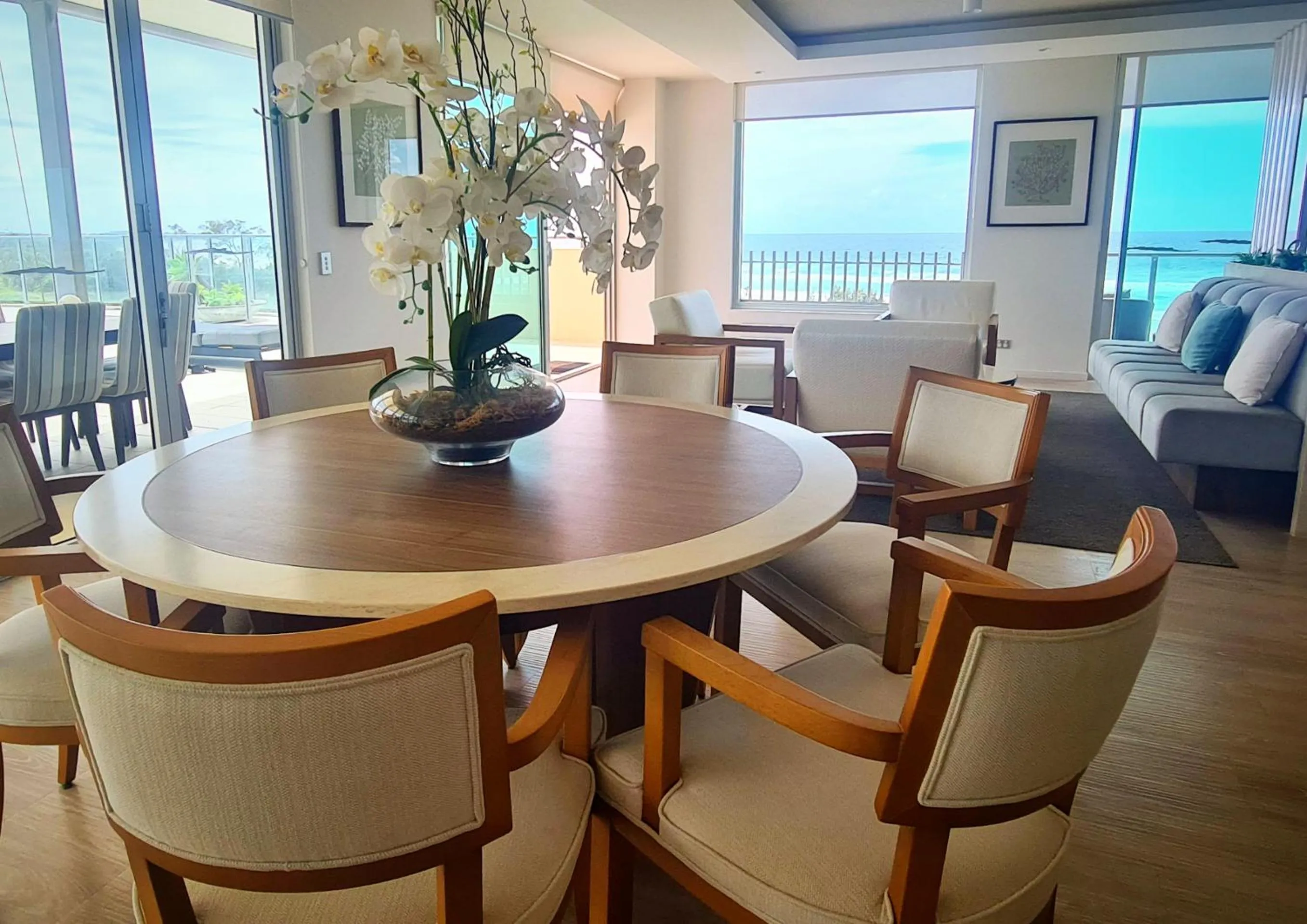 Dining area in The Beach Cabarita