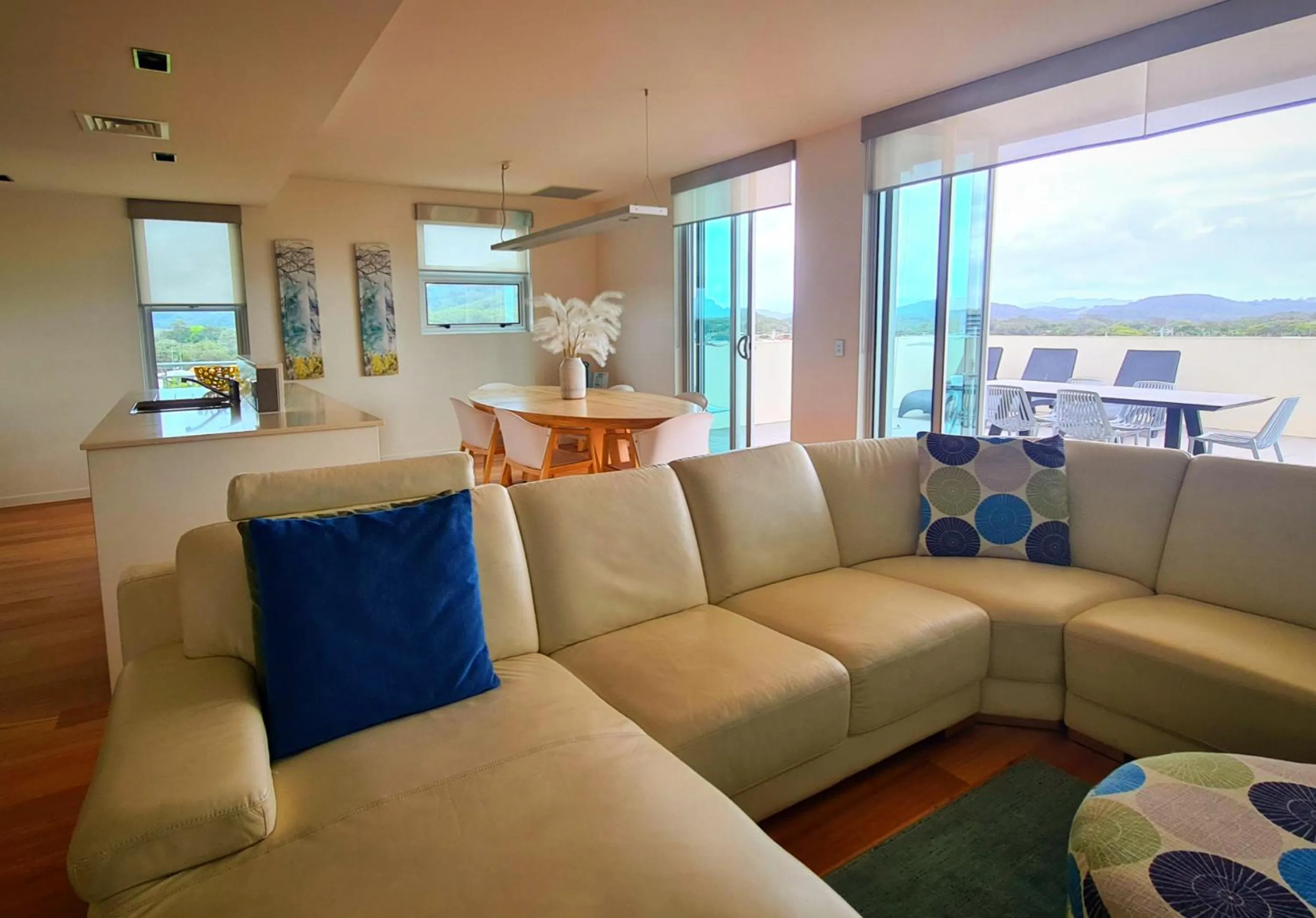 Seating area in The Beach Cabarita