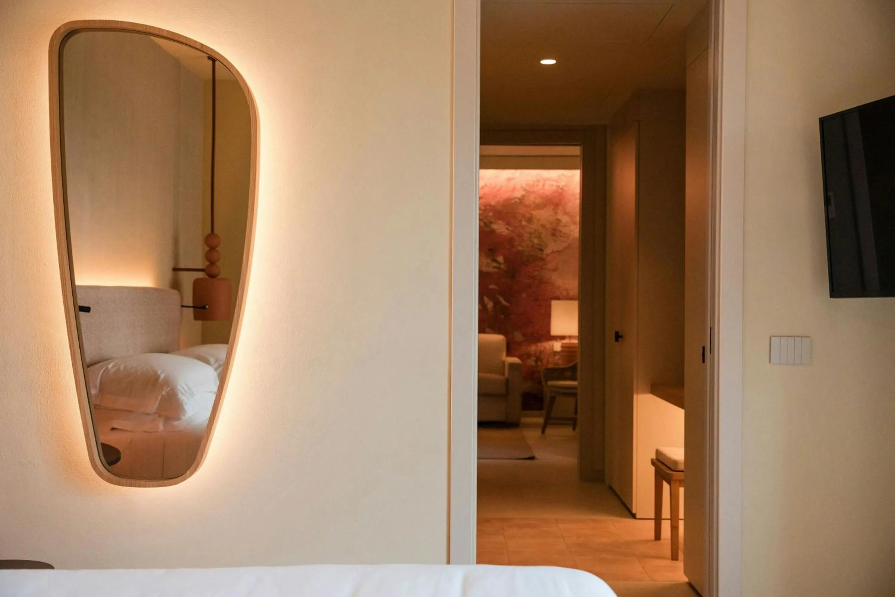 Photo of the whole room, Bed in Mangia's Brucoli, Sicily, Autograph Collection