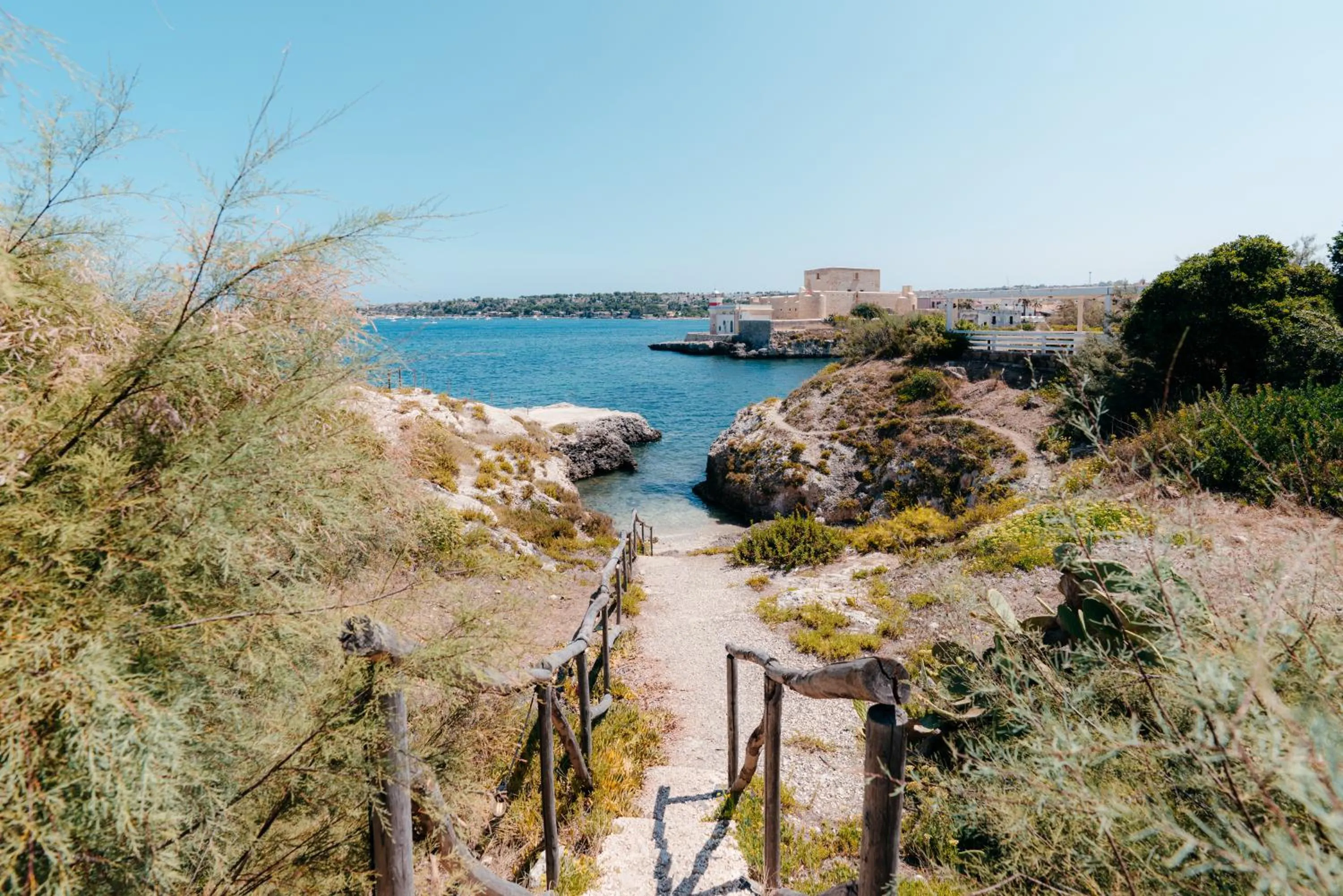 Garden in Mangia's Brucoli, Sicily, Autograph Collection