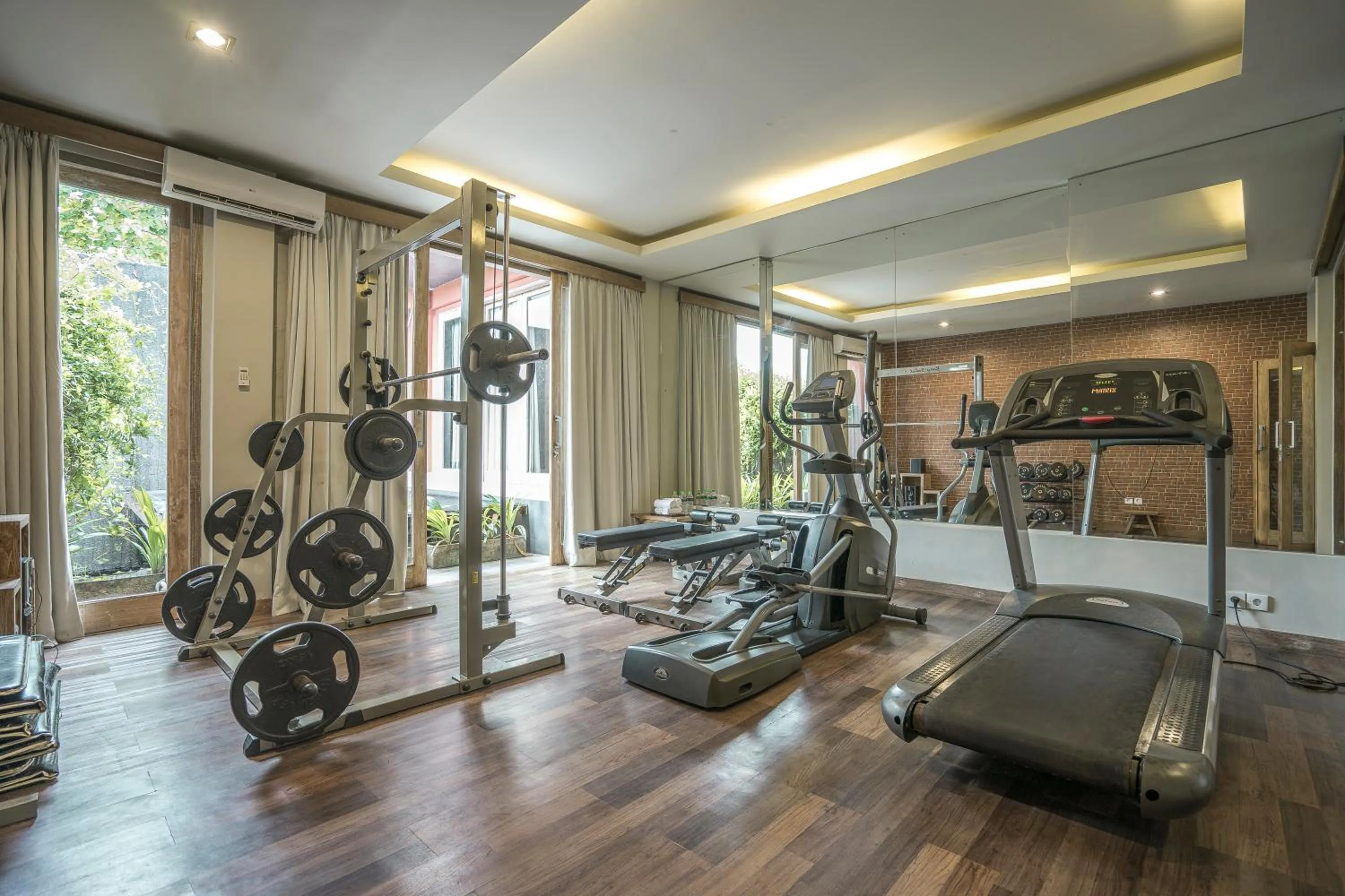 Fitness centre/facilities in KajaNe Yangloni at Ubud Bali