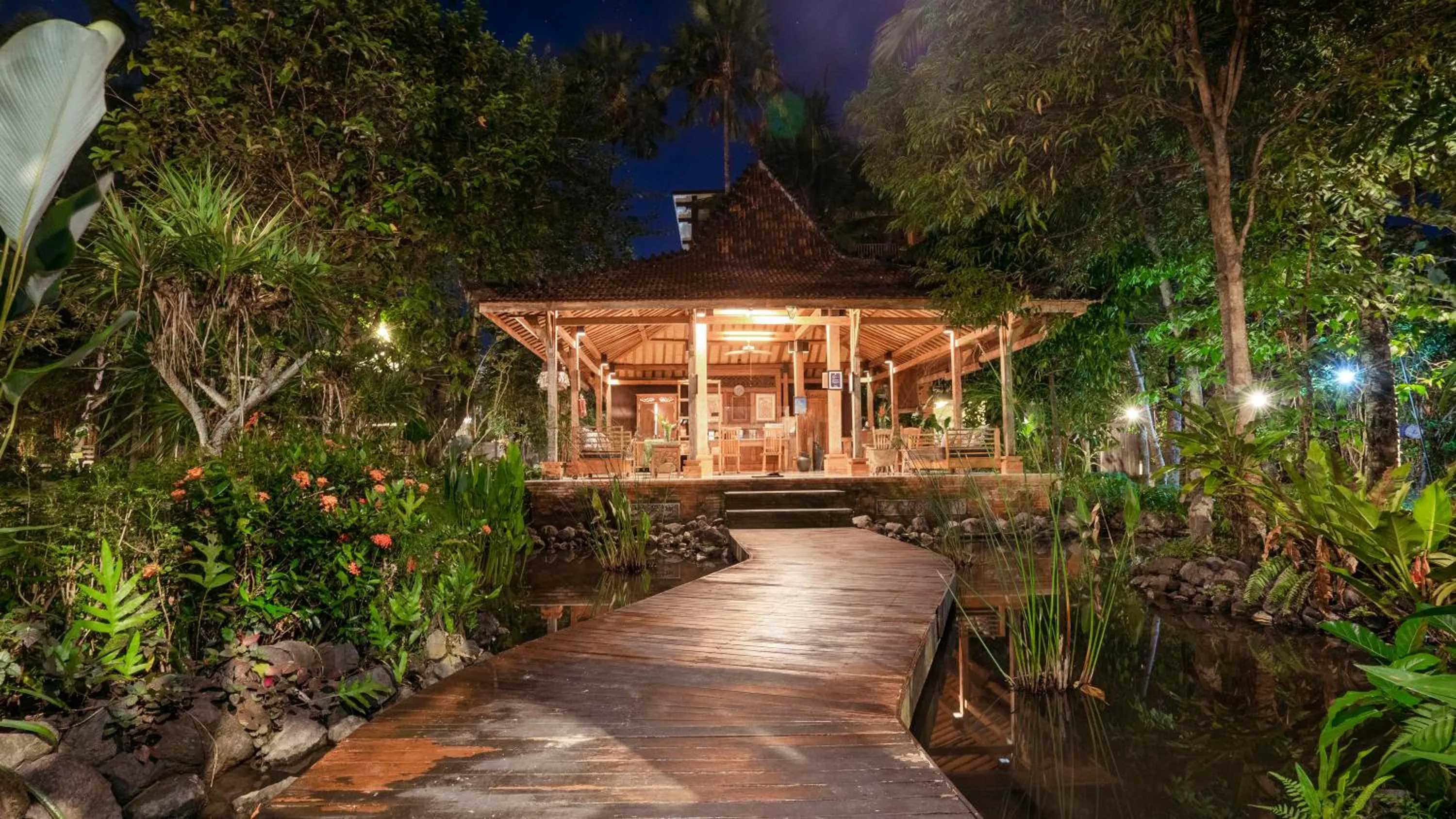 Lobby or reception in KajaNe Yangloni at Ubud Bali