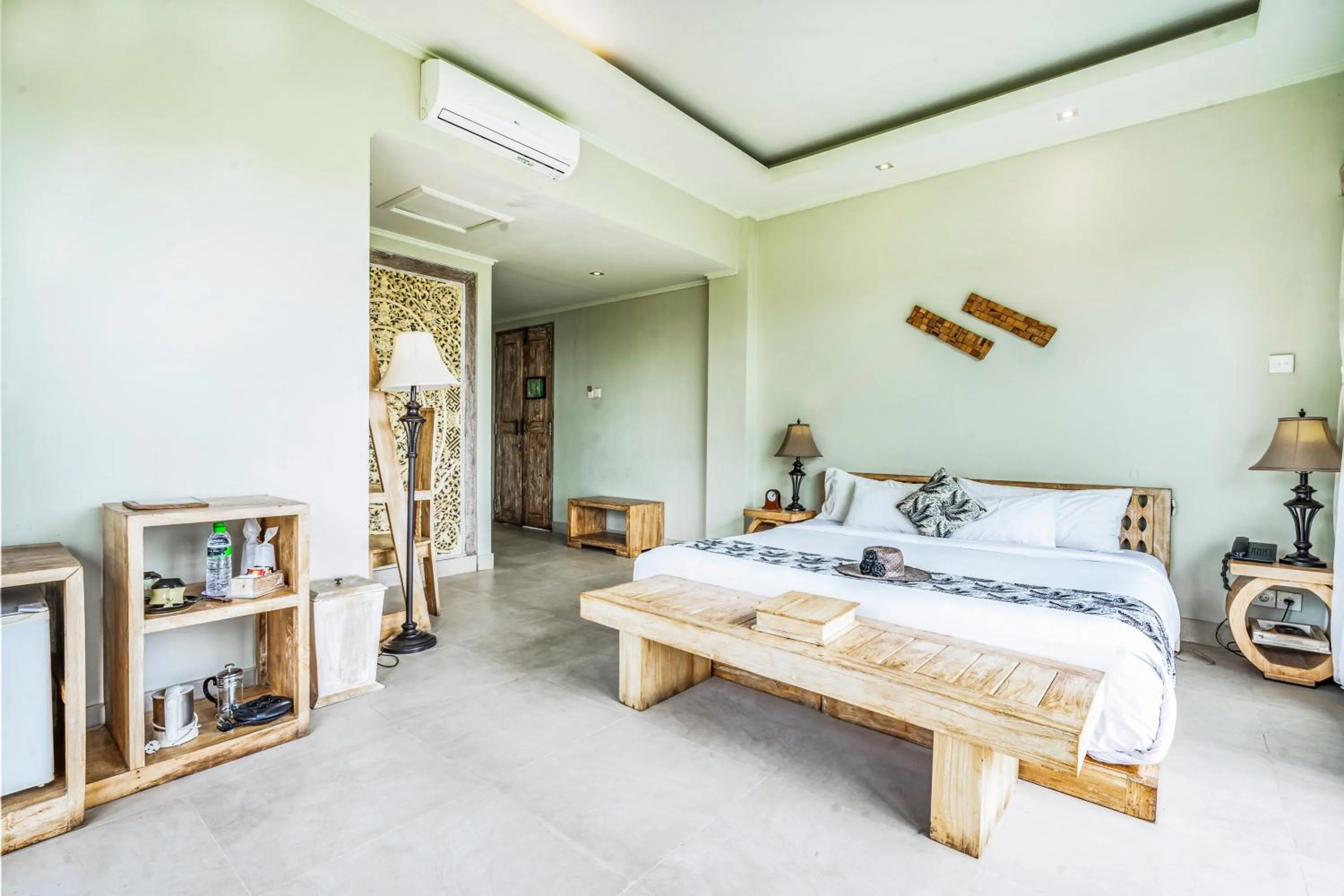 Bed in KajaNe Yangloni at Ubud Bali