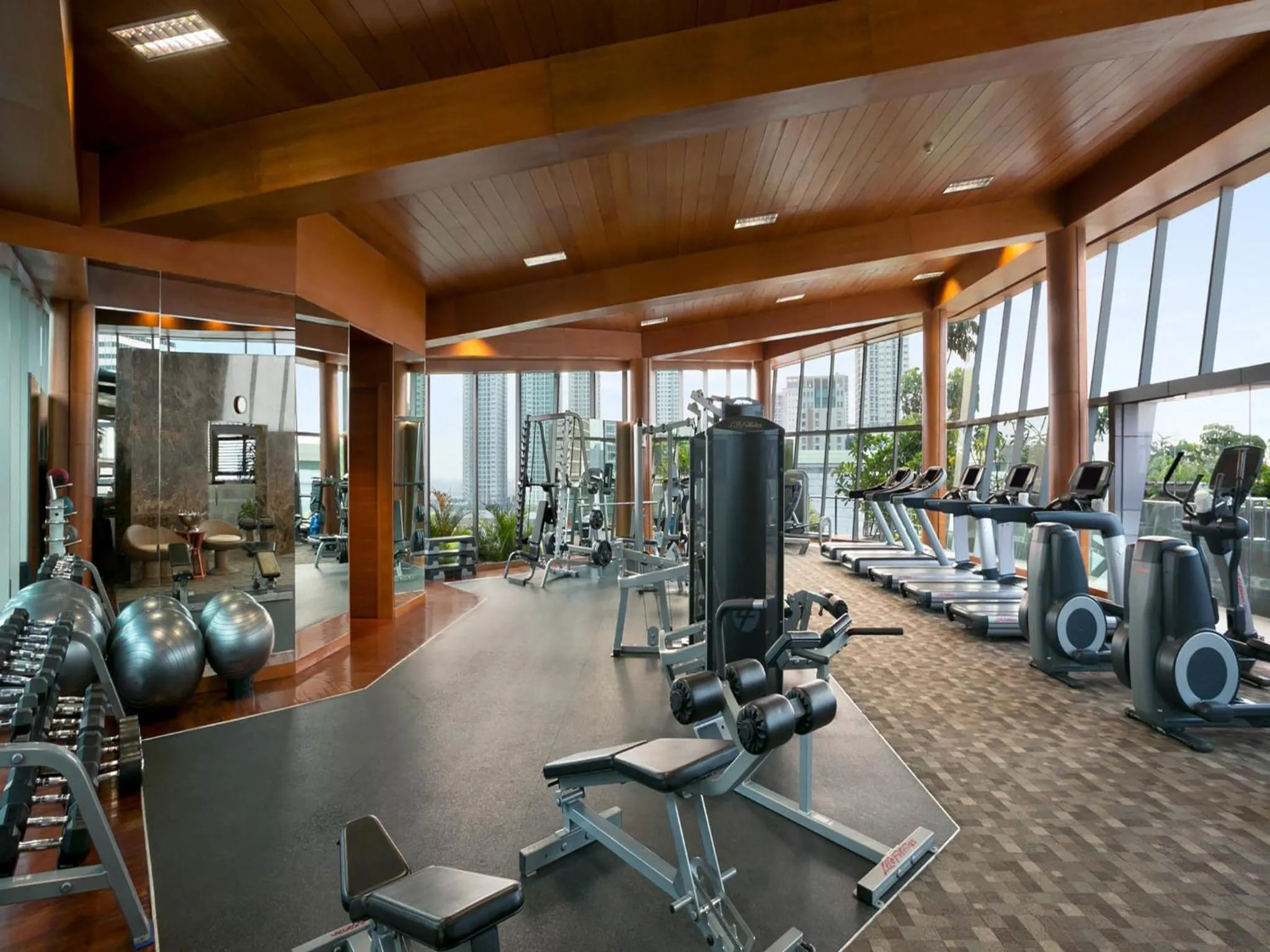 Fitness centre/facilities in Hotel Indonesia Kempinski Jakarta