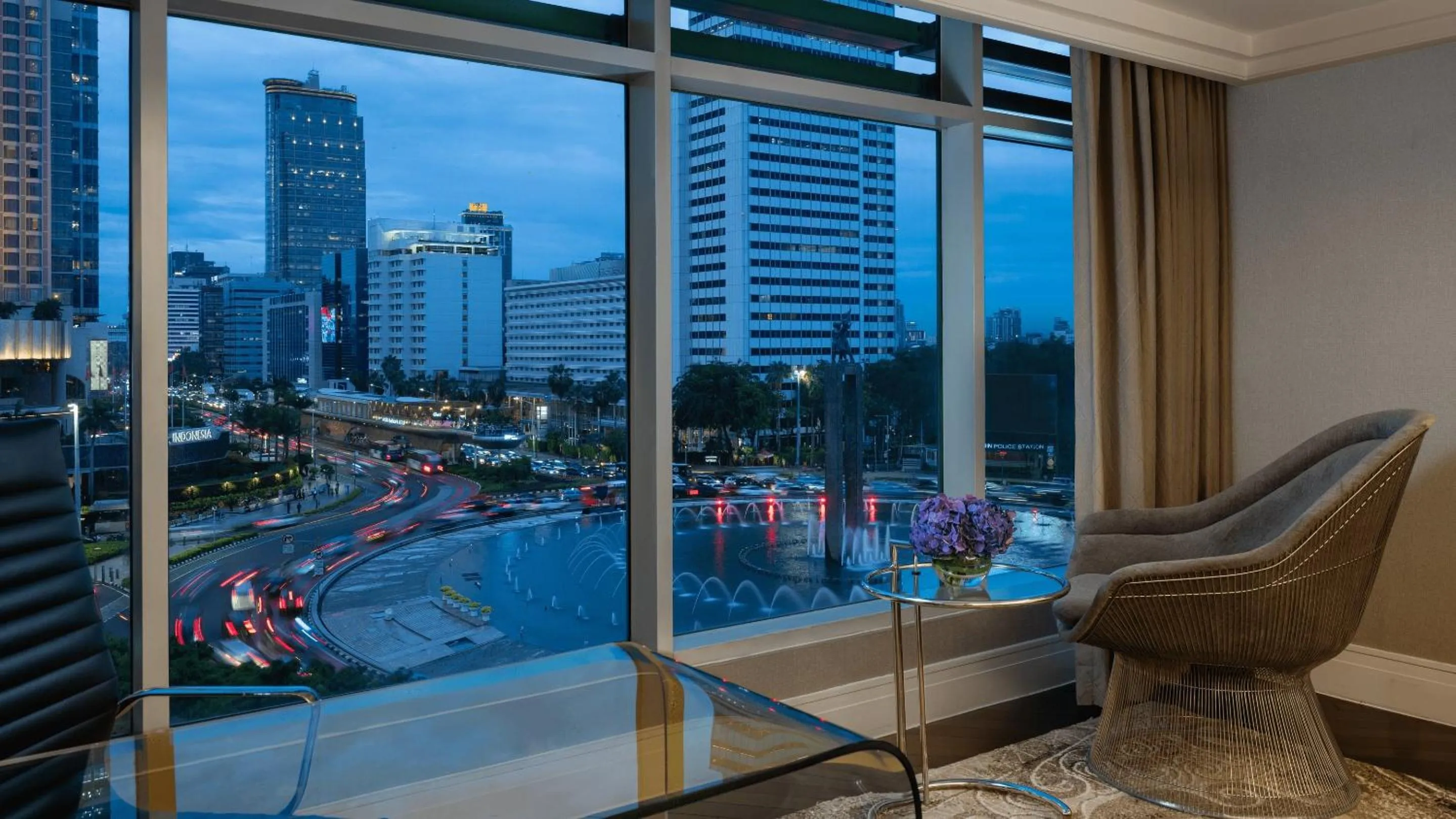 View (from property/room) in Hotel Indonesia Kempinski Jakarta