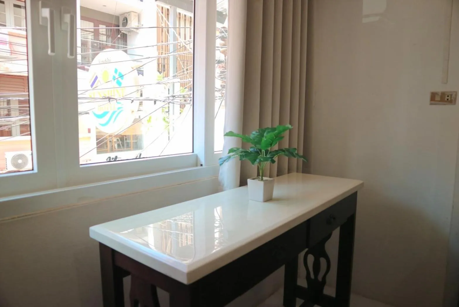 Seating area in Sunshine Guest House