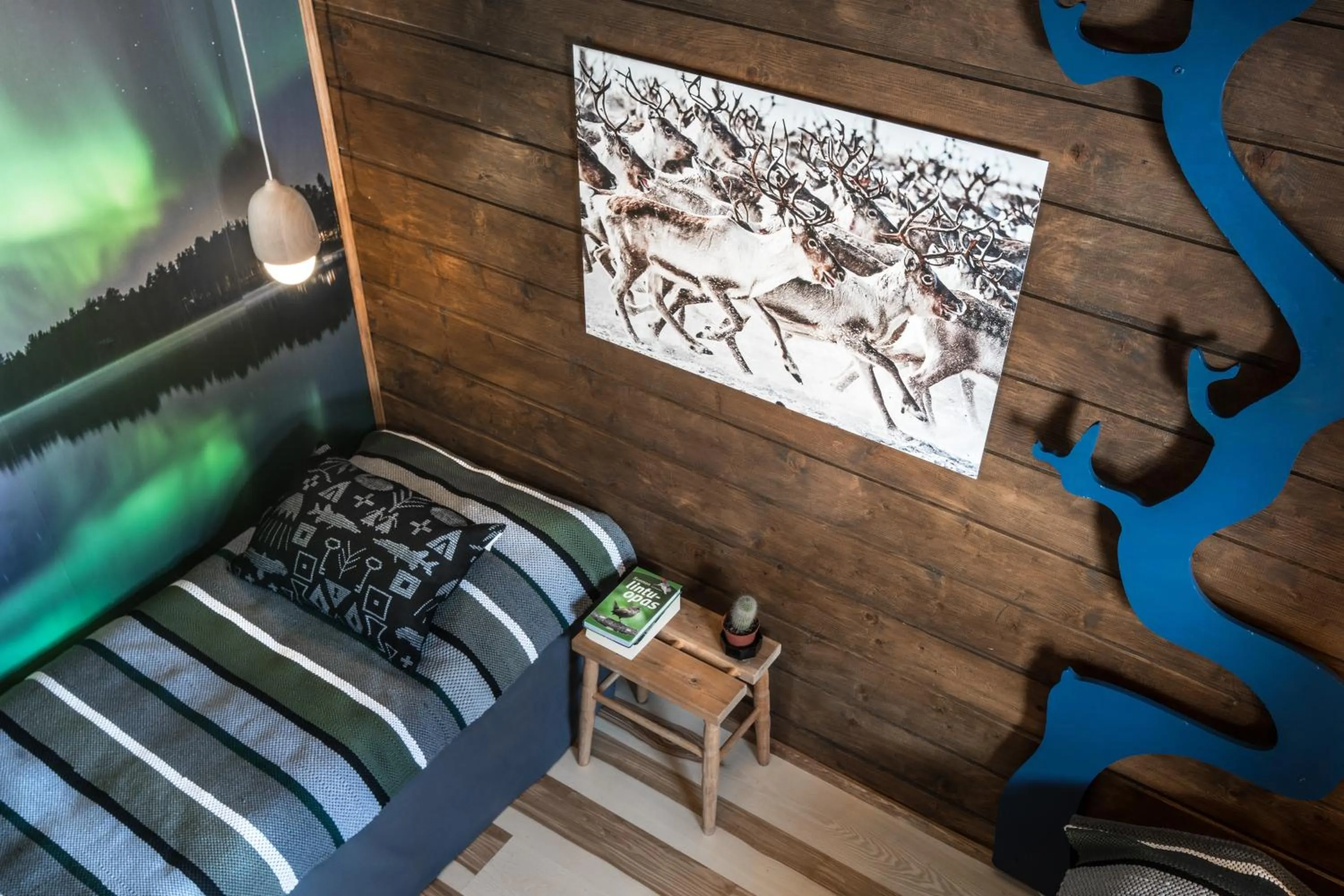 Decorative detail, Bed in Tundrea Holiday Resort