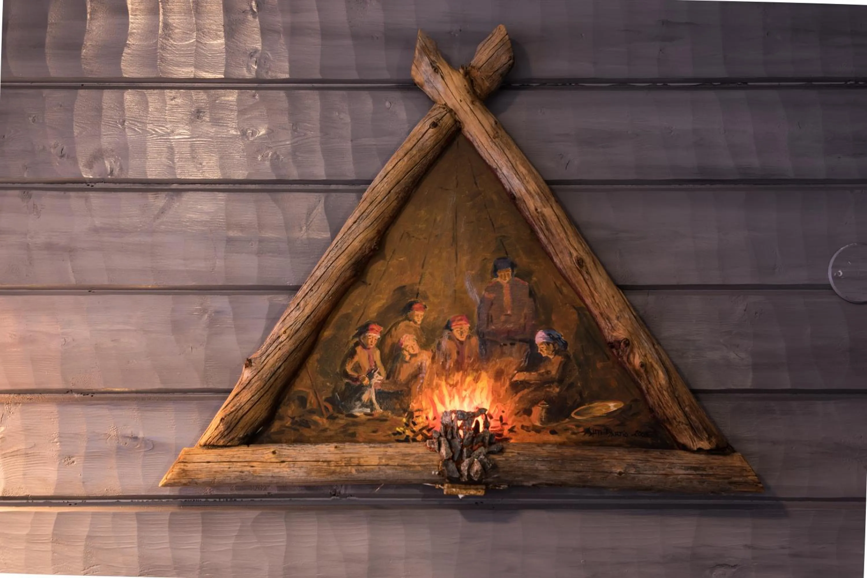 Decorative detail in Tundrea Holiday Resort