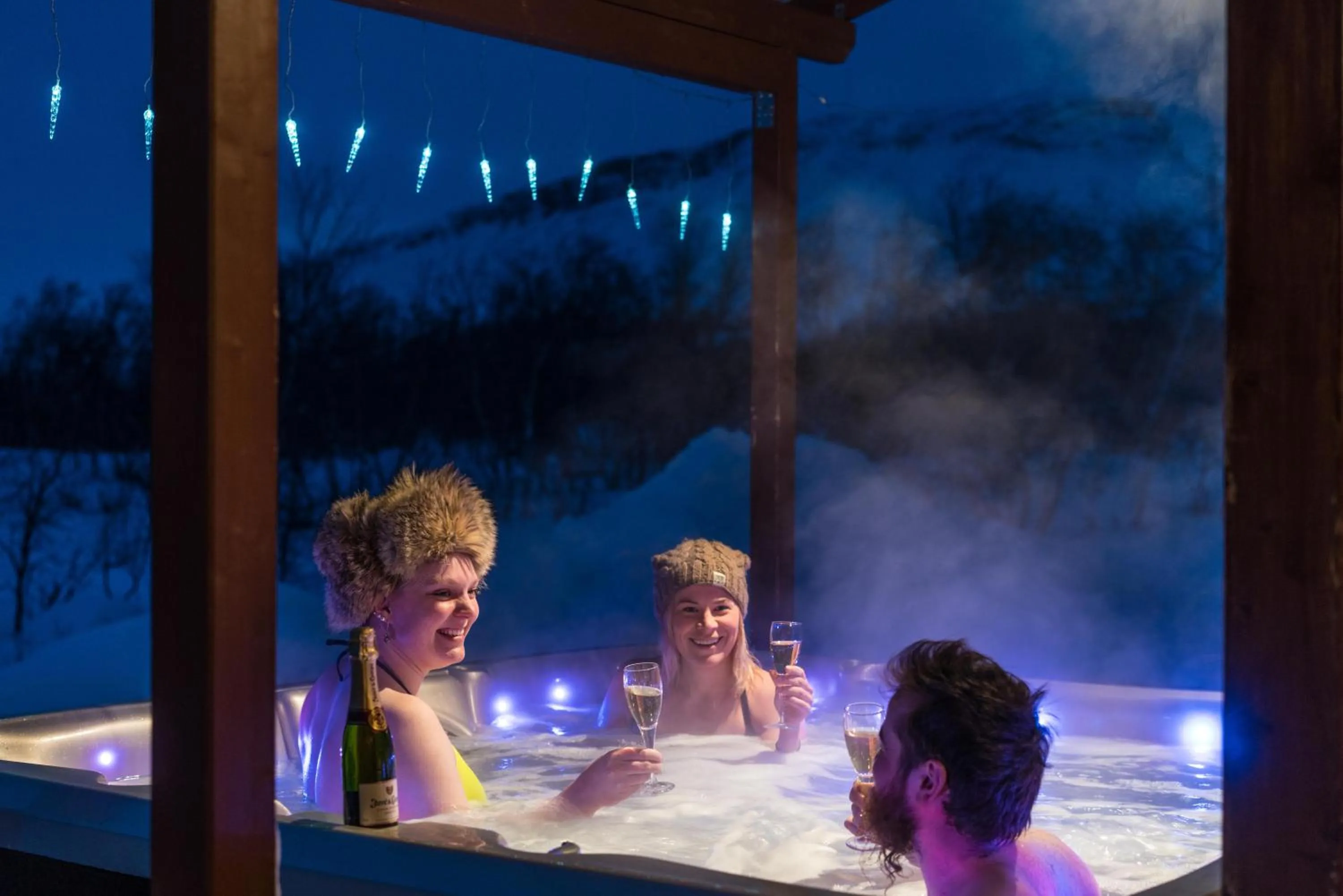 Hot Tub in Tundrea Holiday Resort