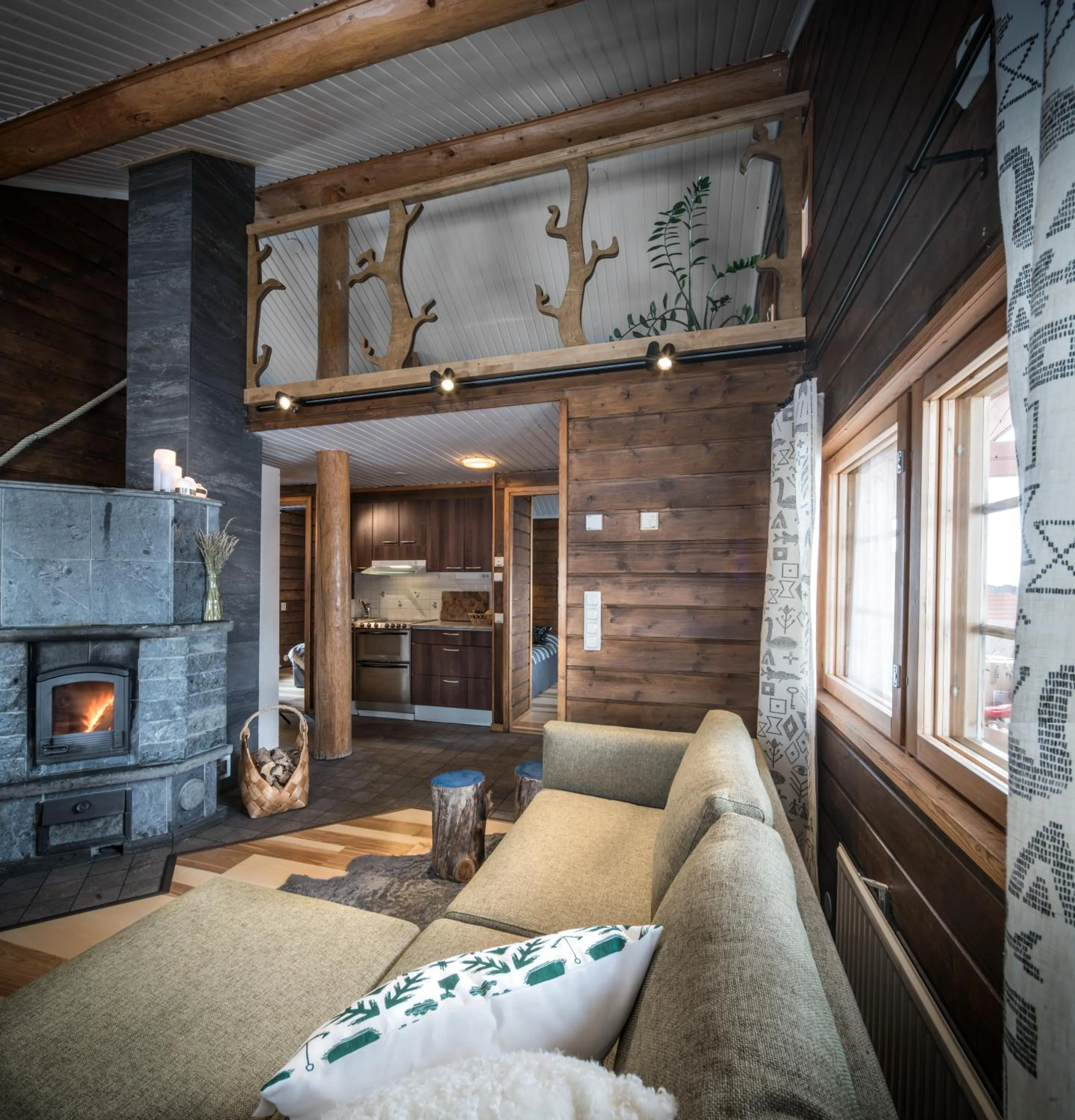 Living room in Tundrea Holiday Resort