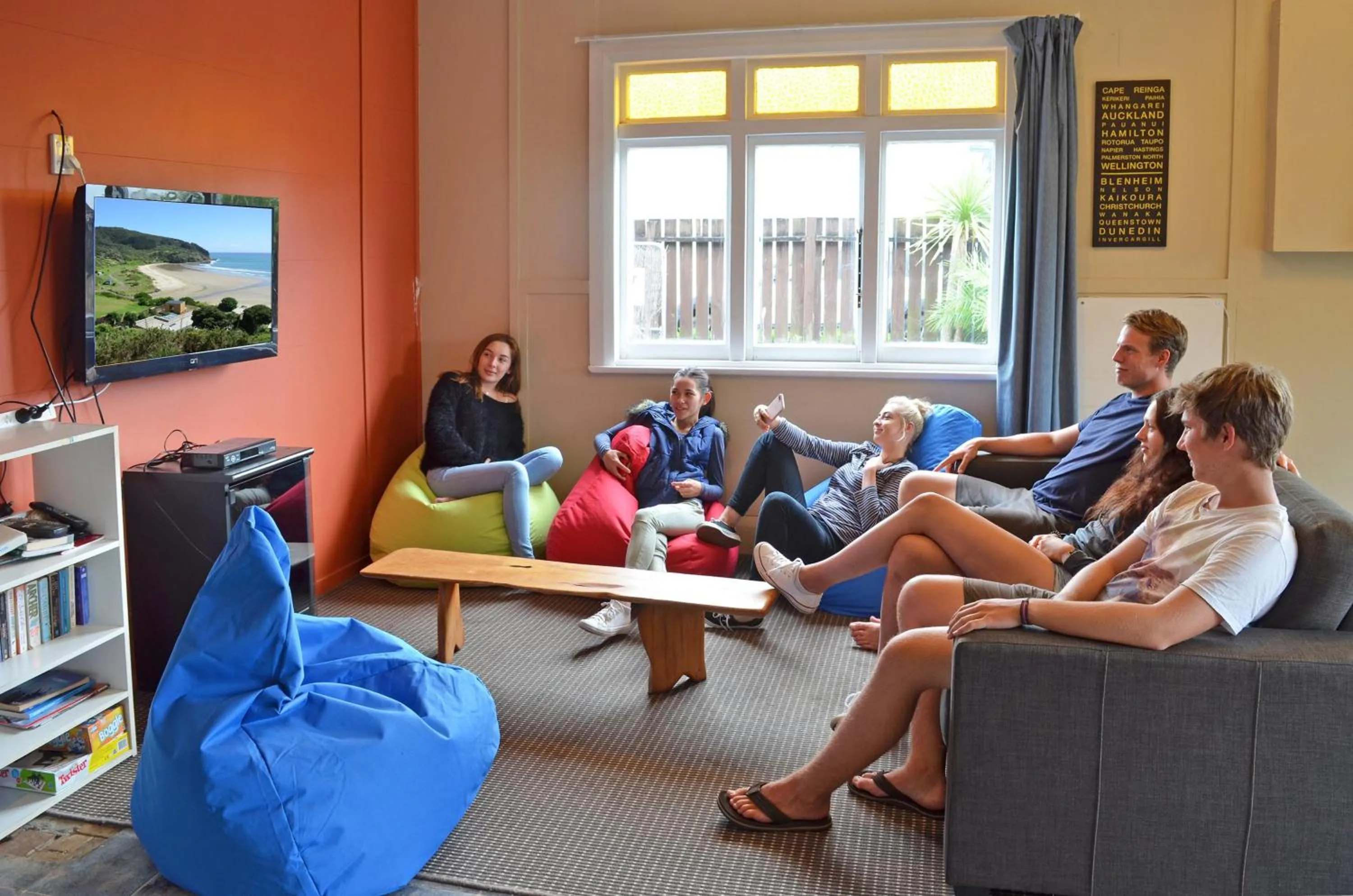 Game Room in Beachcomber Lodge & Backpacker