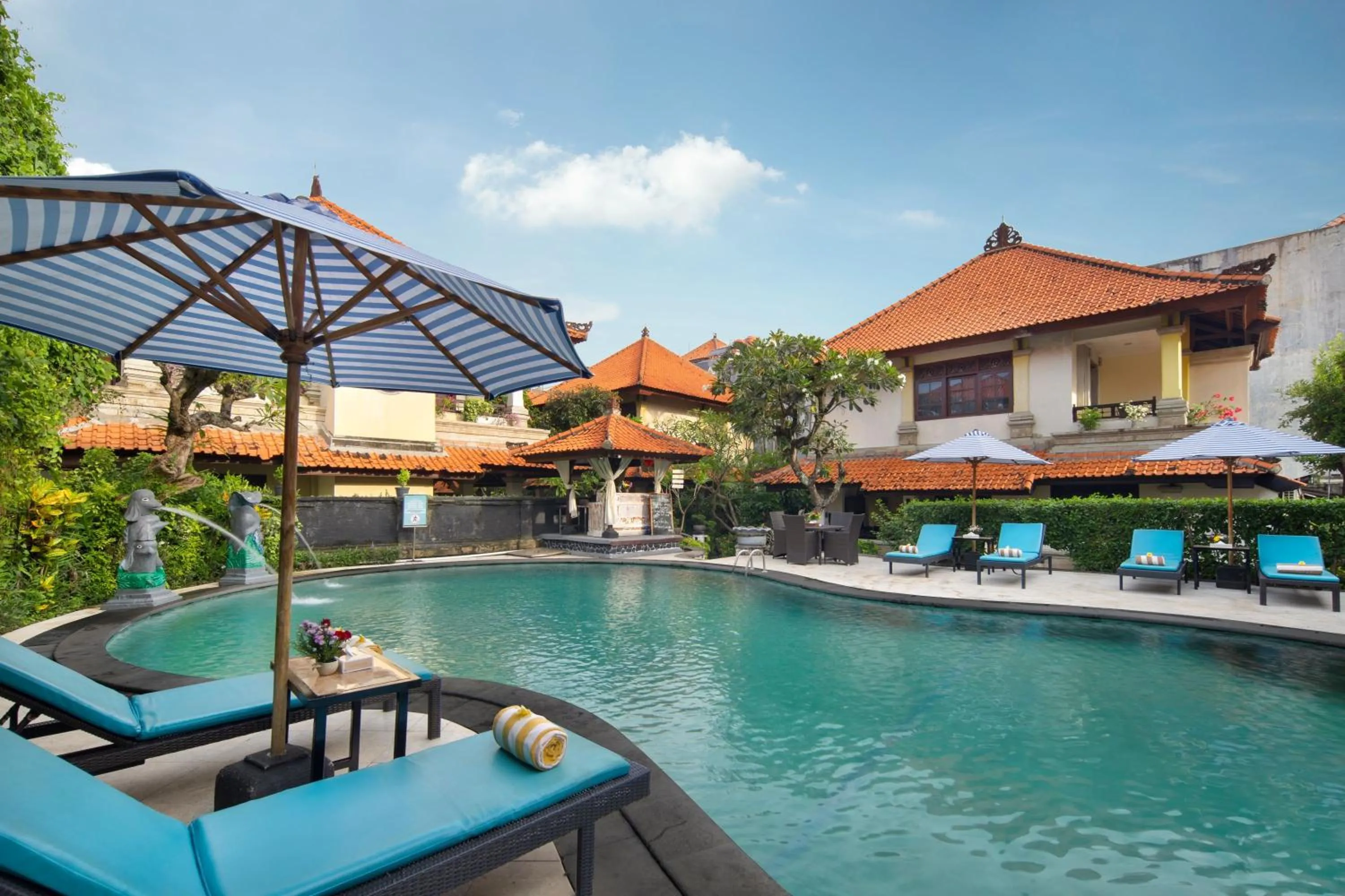 Swimming pool in Royal Hotel and Villa Bali