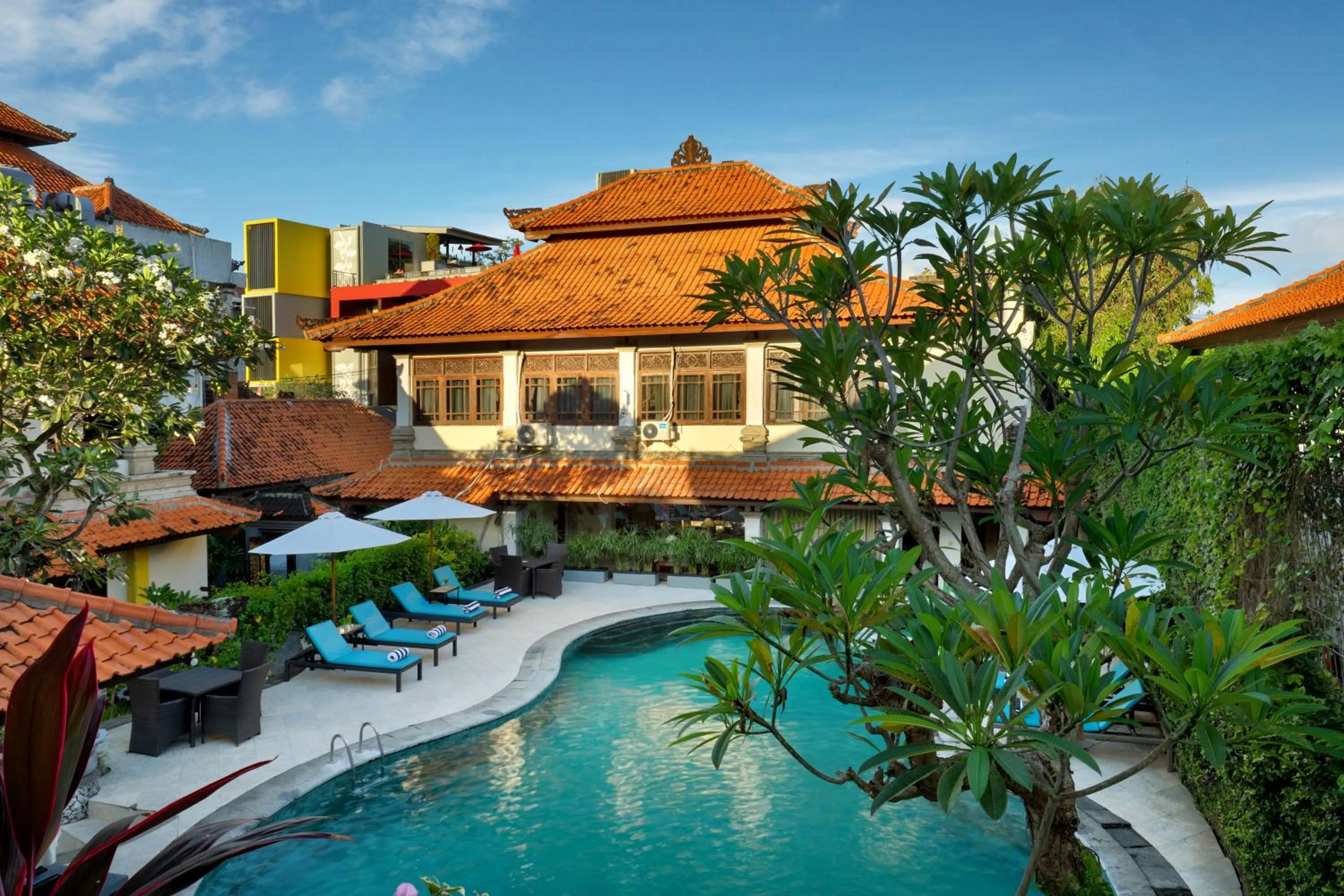 Swimming pool in Royal Hotel and Villa Bali