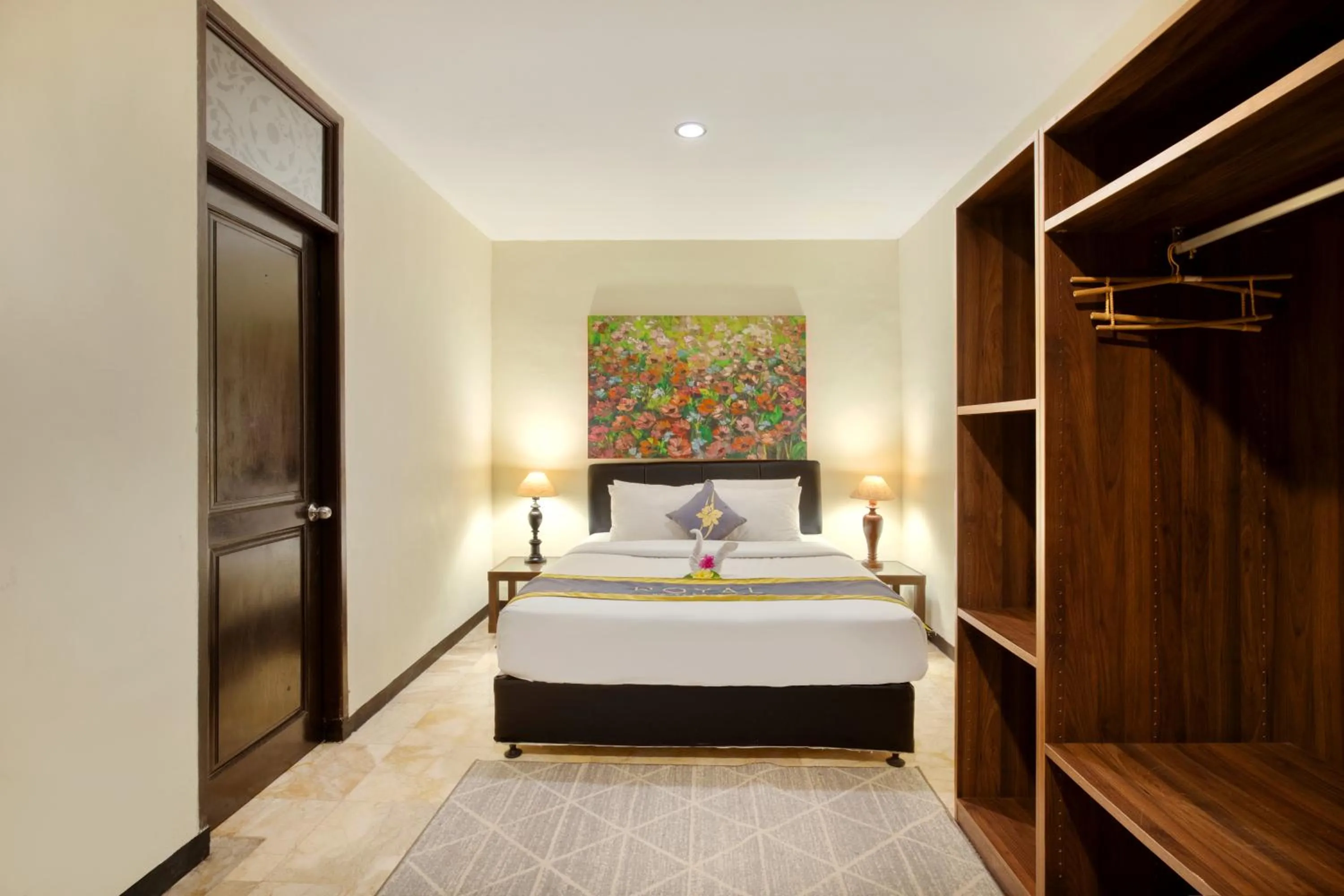 Bedroom, Bed in Royal Hotel and Villa Bali