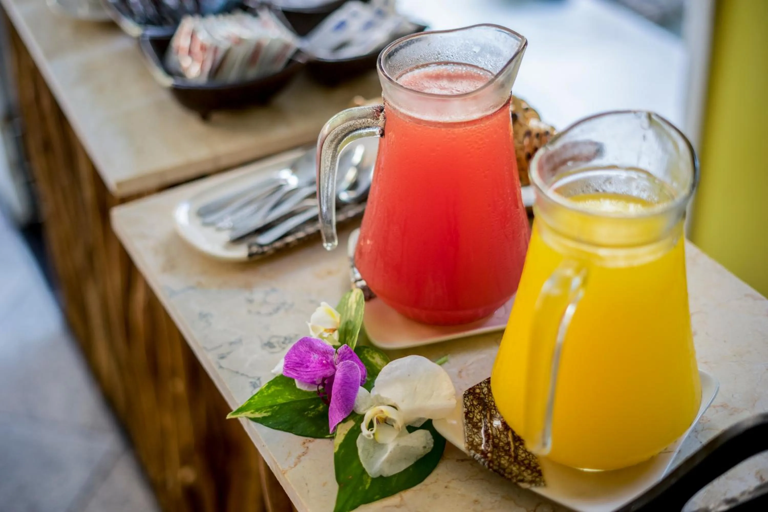 Non alcoholic drinks in Royal Hotel and Villa Bali