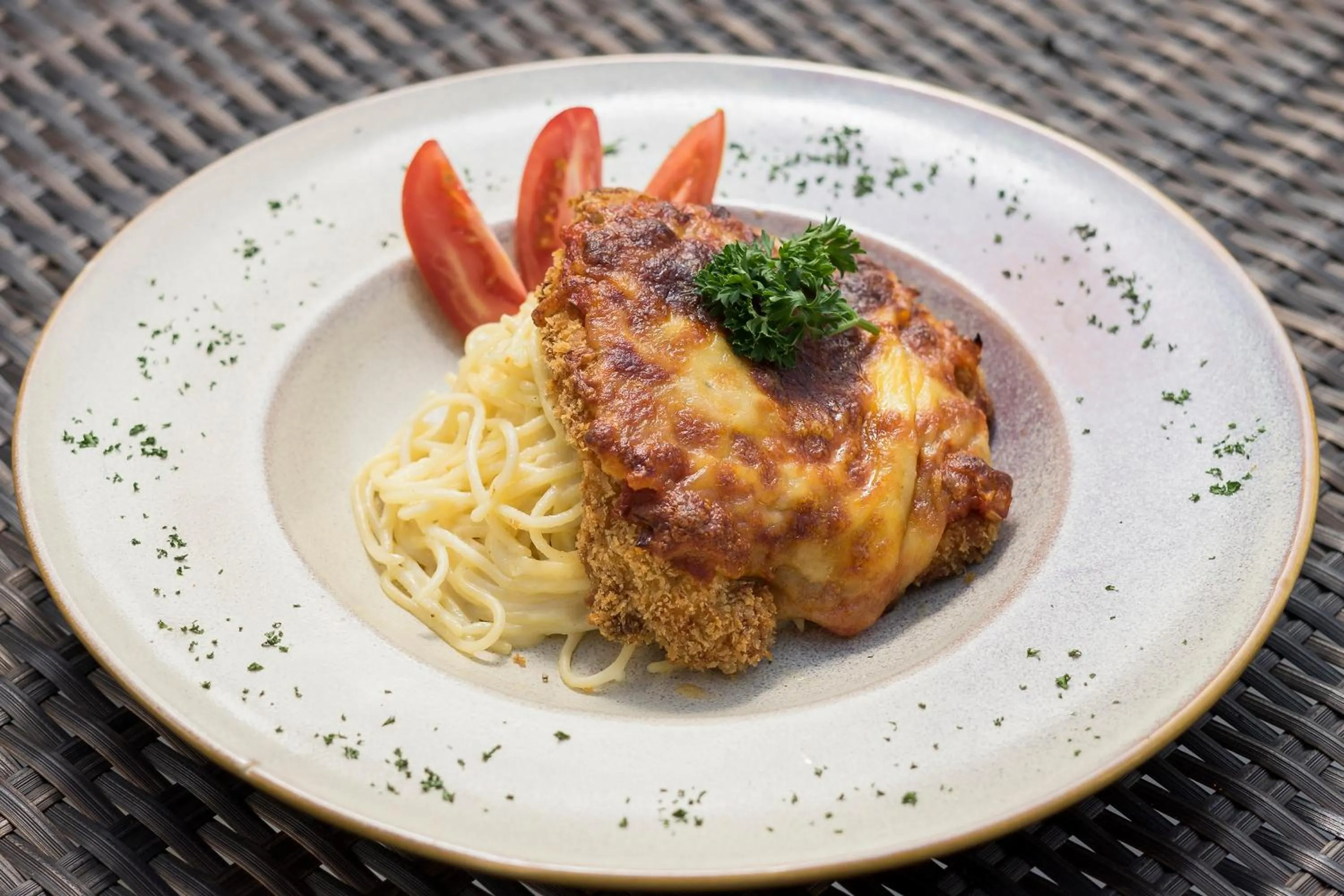 Food close-up in Royal Hotel and Villa Bali