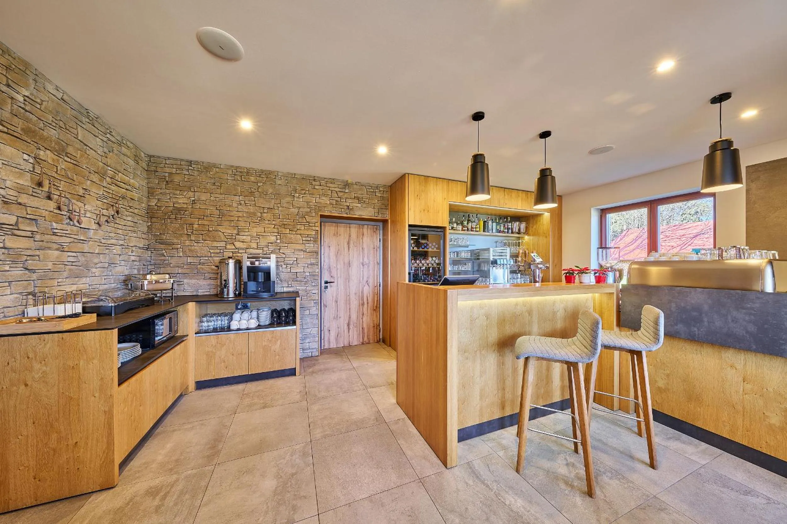 Dining area in Hotel Bouda Jana
